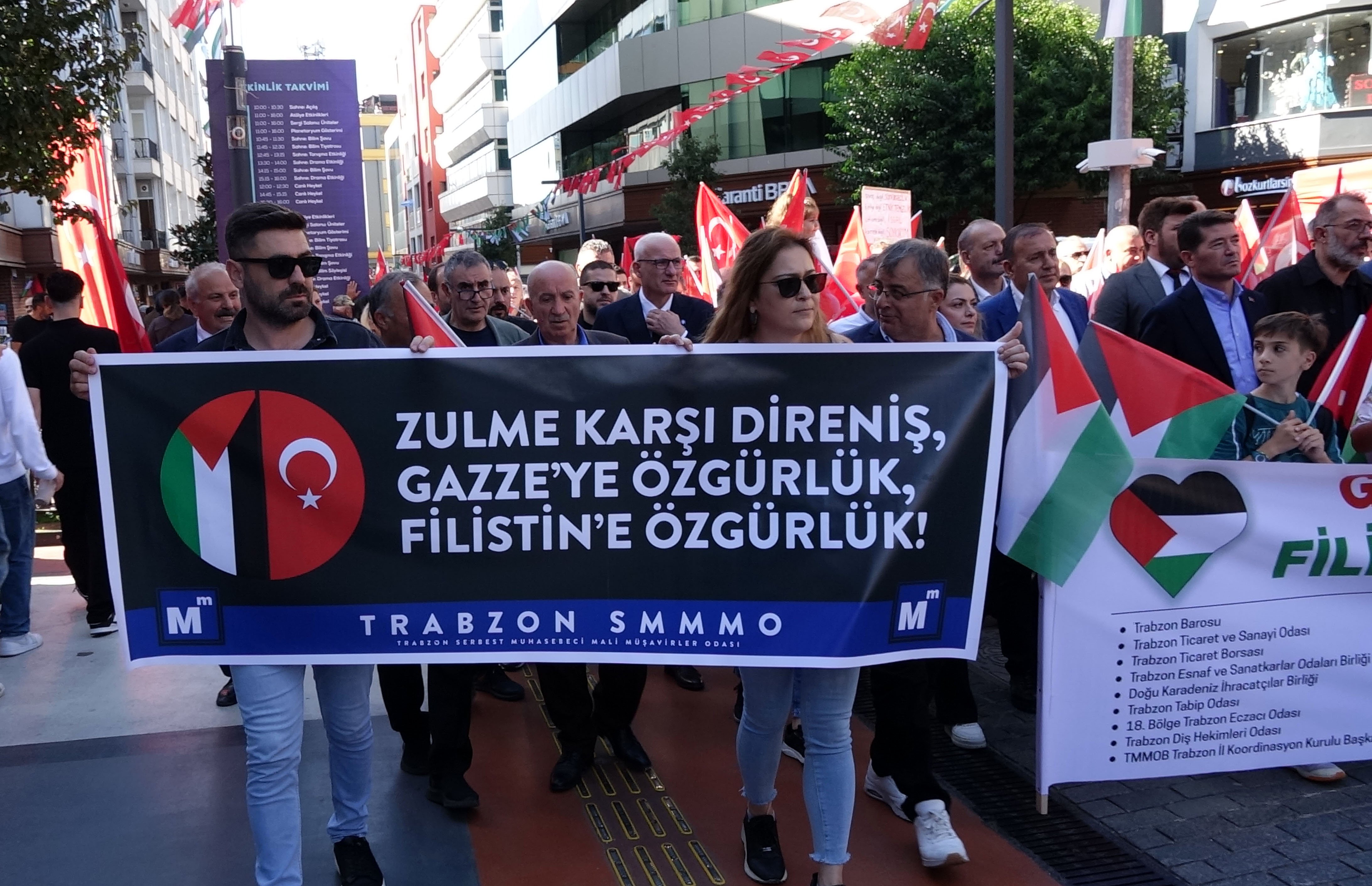 Gazze Yürüyüşü Trabzon