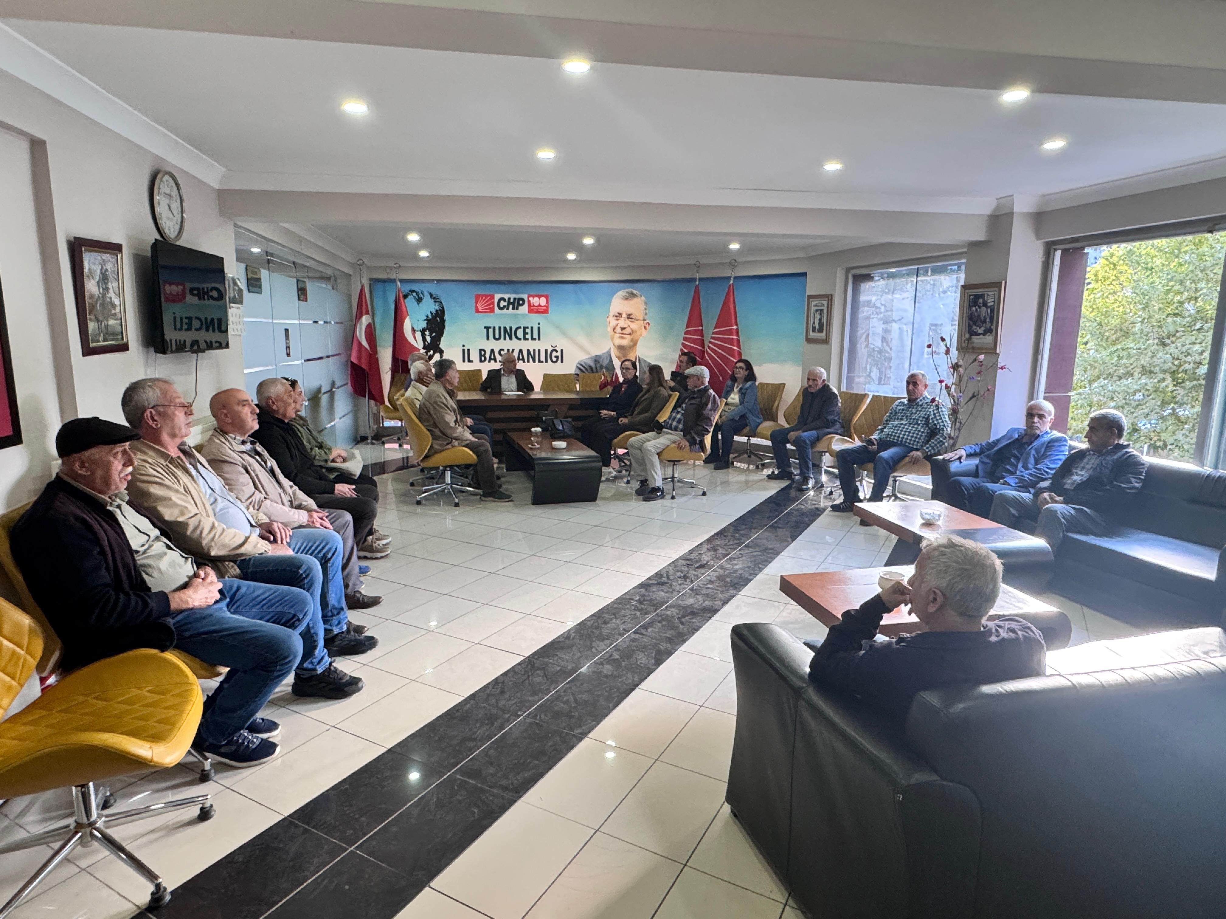 CHP Tunceli İl Başkanı Kemal Özcan