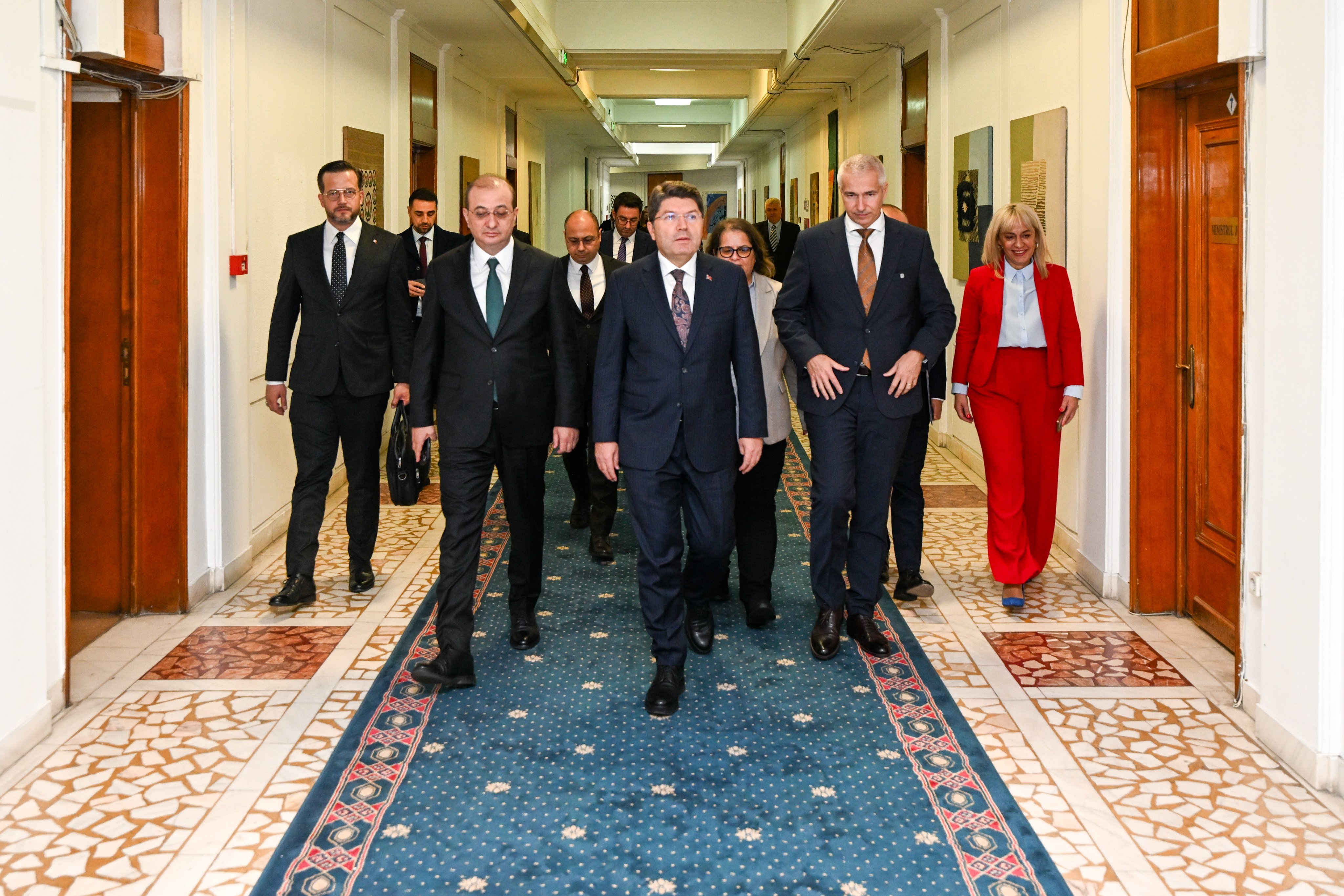 Türkiye Romanya adalet bakanları görüşmesi