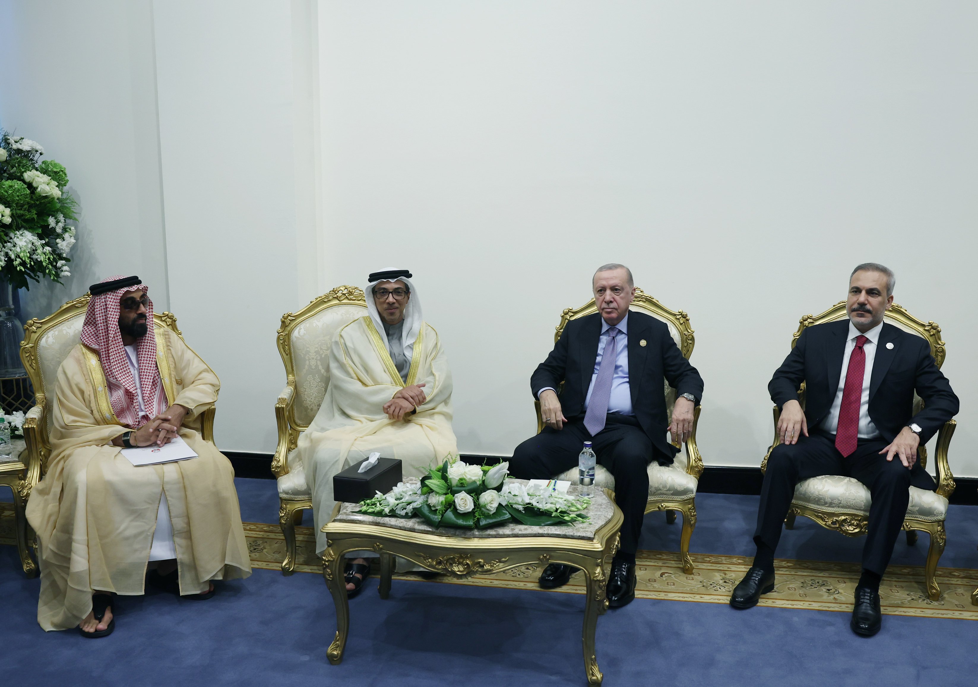 Erdoğan BAE diplomatik görüşme