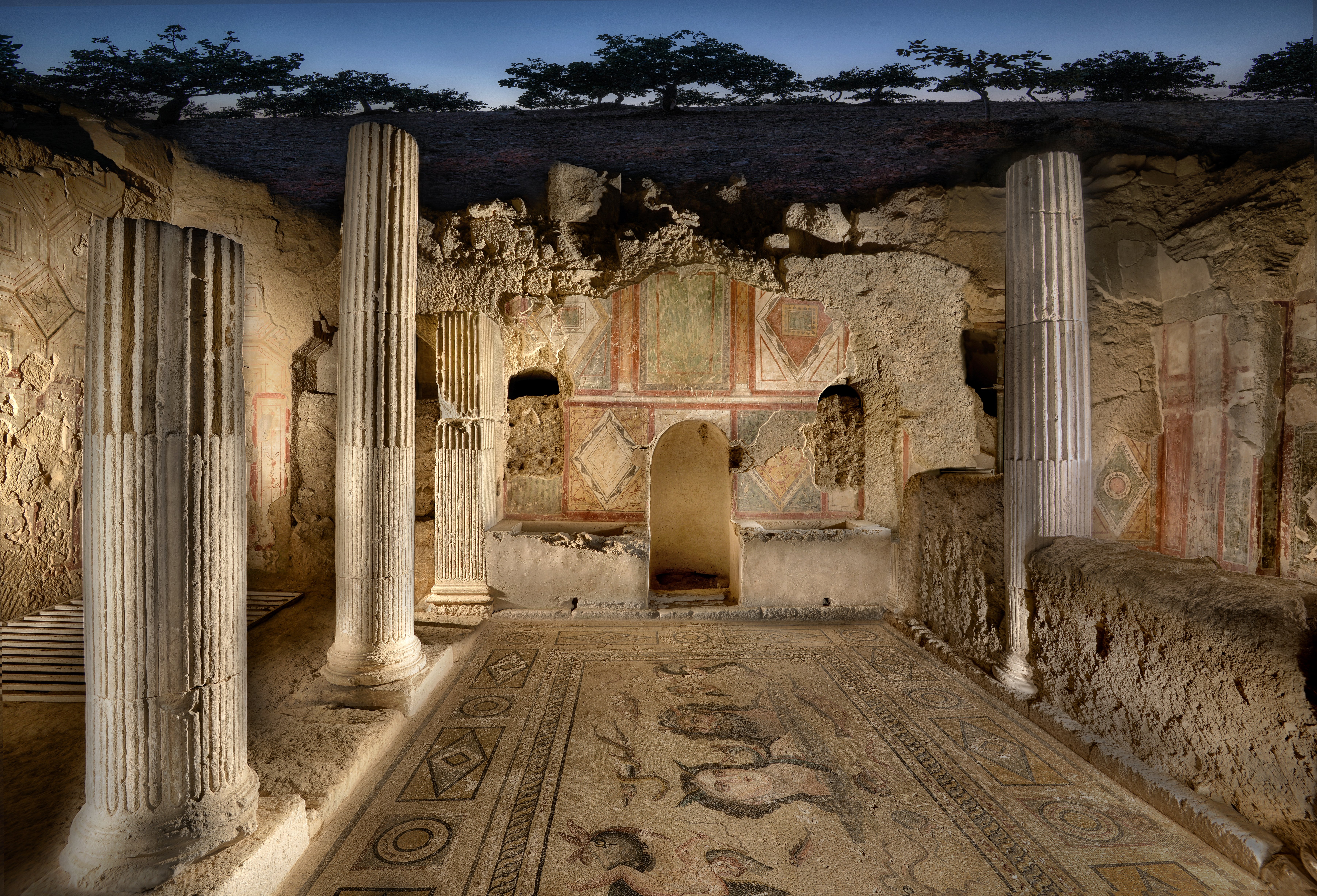 Zeugma Antik Kenti genel görünüm