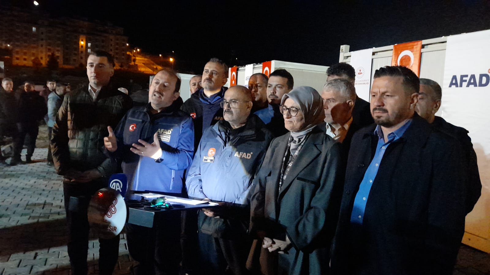 Sındırgı deprem konteyner yerleşimi