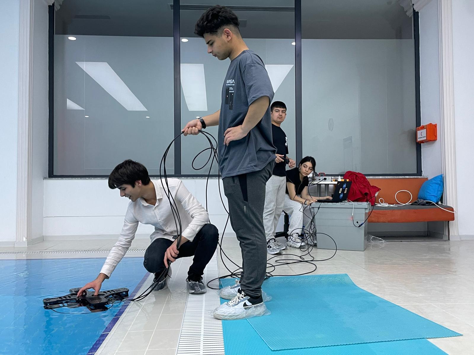 Bekircan Bayındır su altı dron tasarımı