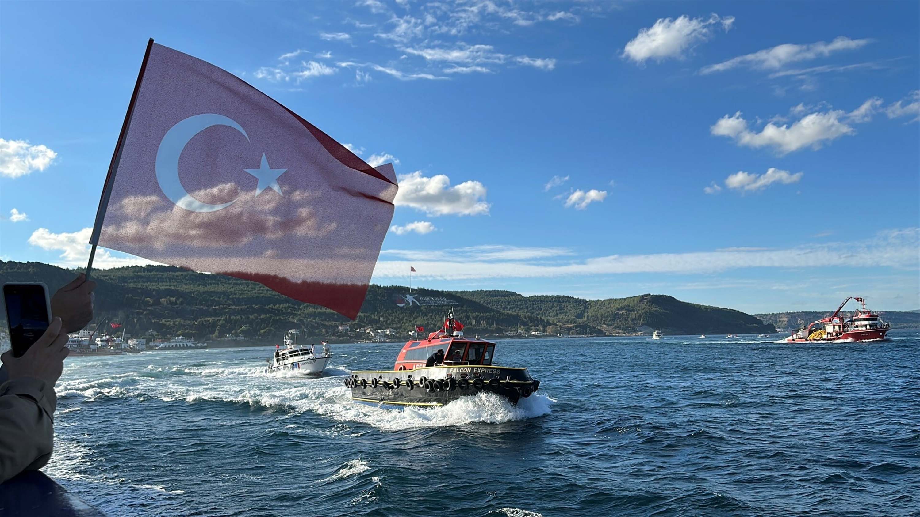Sumud Filosu Çanakkale destek turu