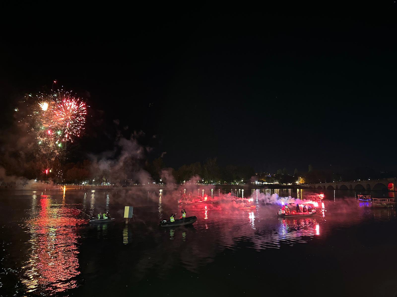 Meriç Nehri fener alayı
