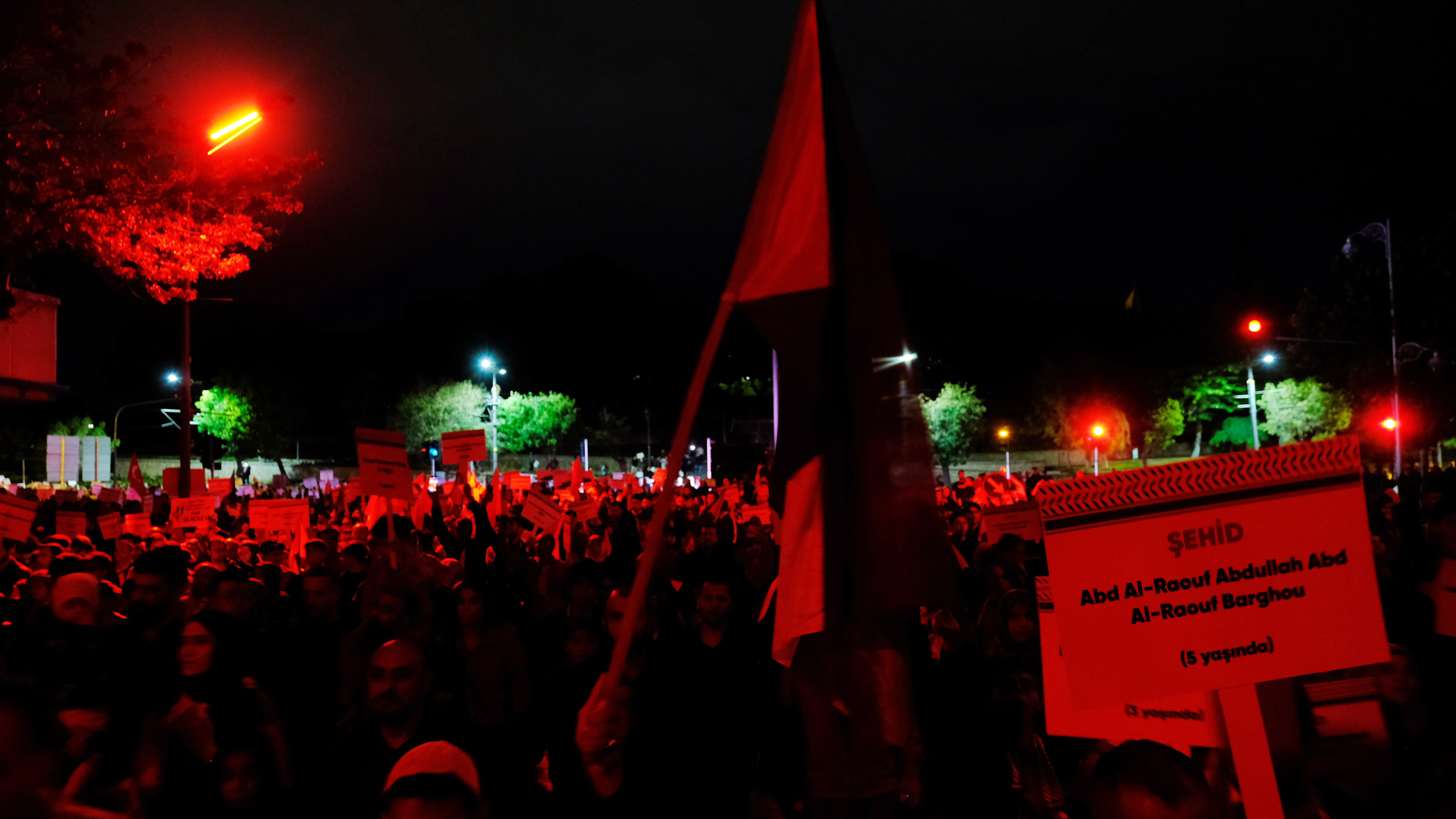 Konya Mevlana Meydanı Filistin