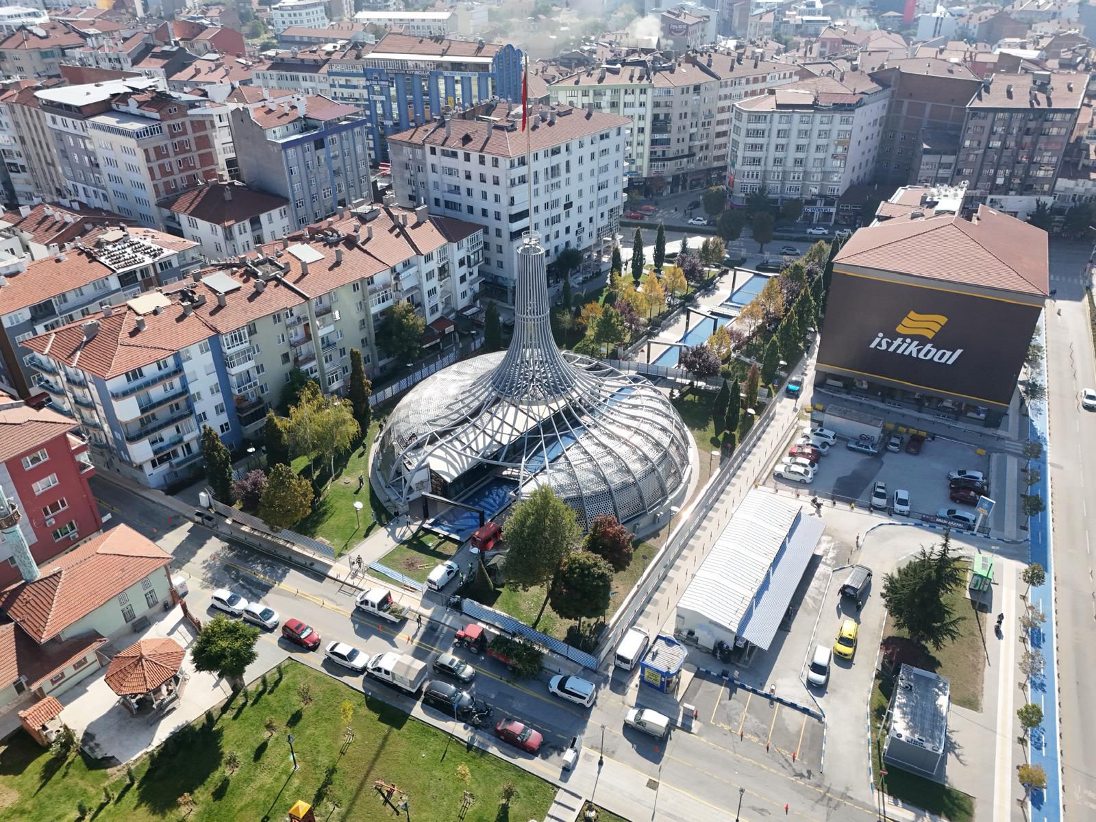 Çorum demir kubbeli yapı yıkım