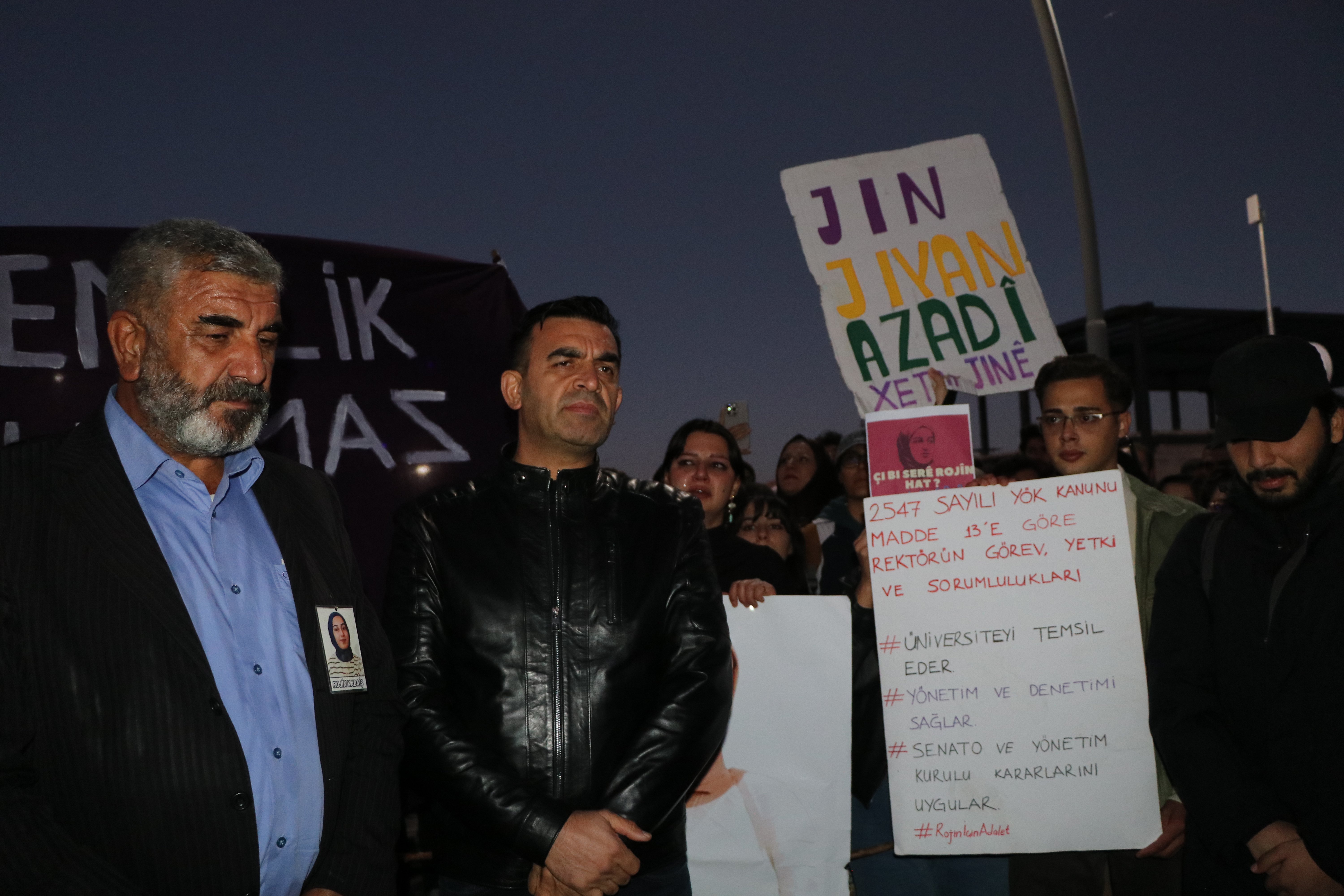 Rojin Kabaiş öğrenci eylemi