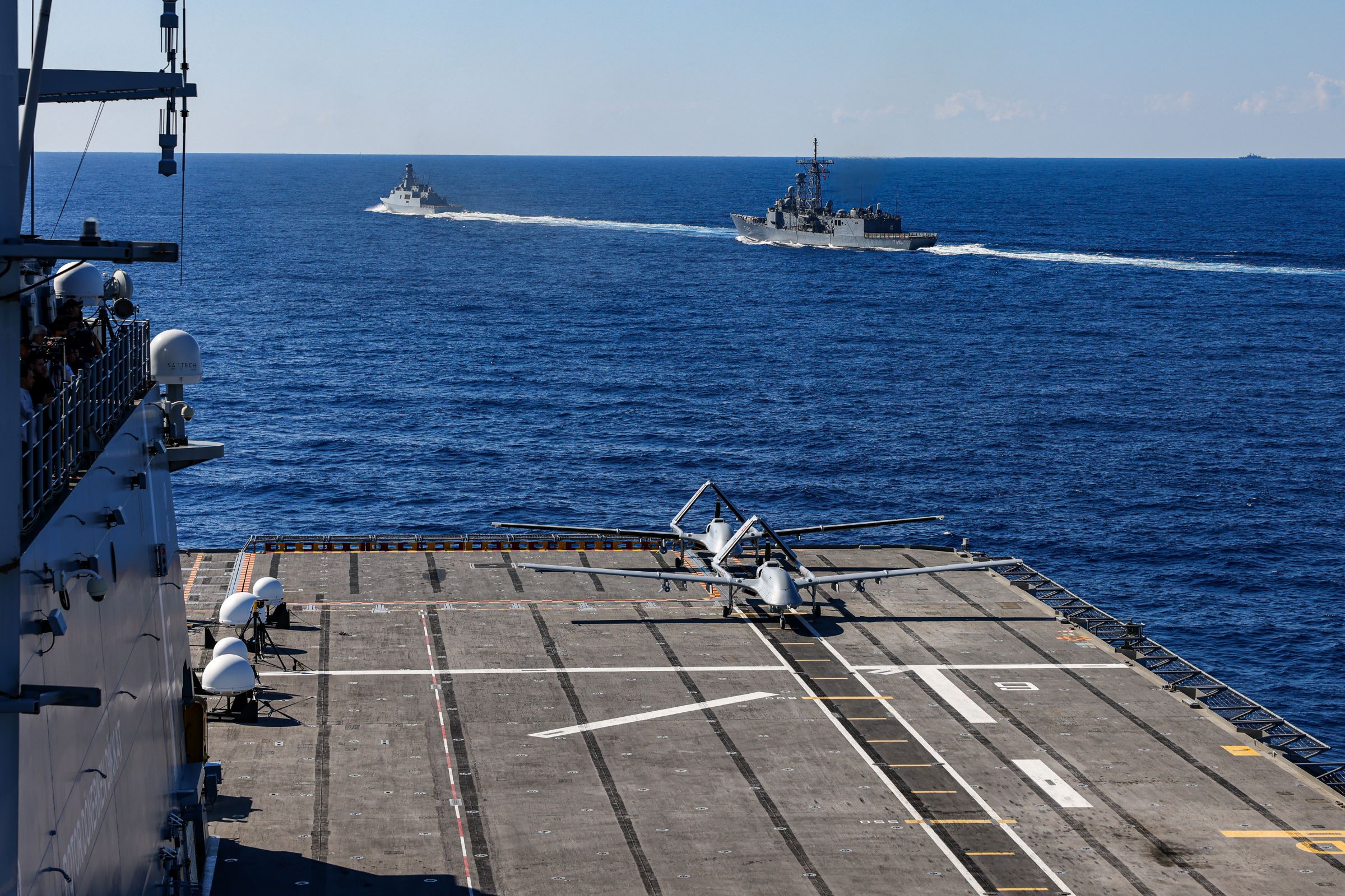 Bayraktar TB3 SİHA atış anı