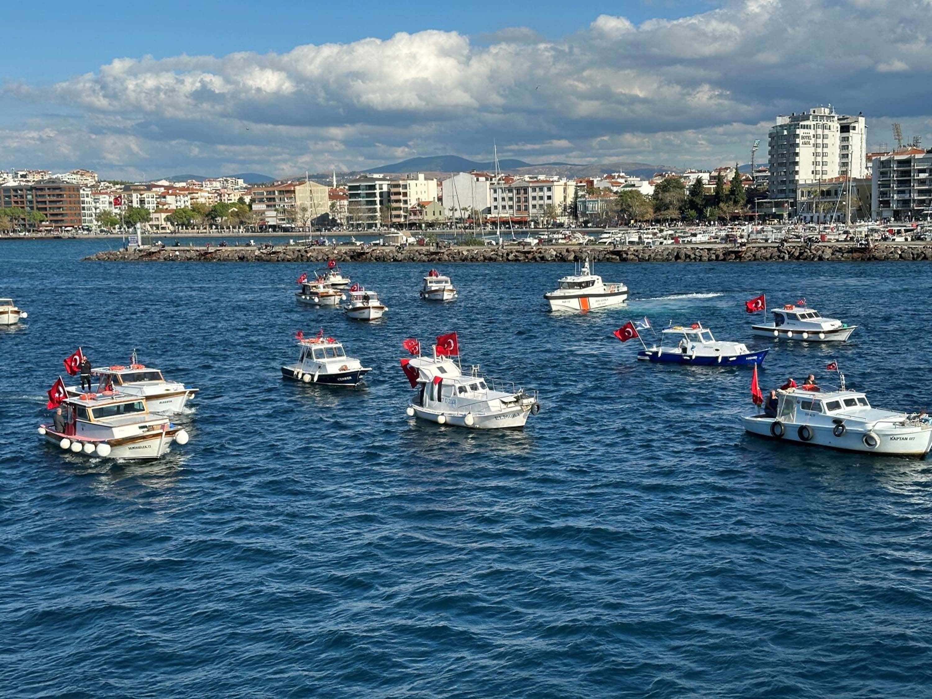 Sumud Filosu Çanakkale dayanışma
