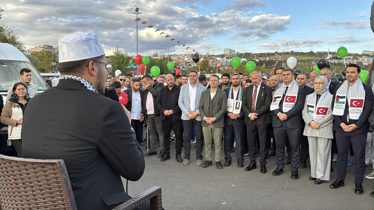 Tekirdağ miting kalabalık