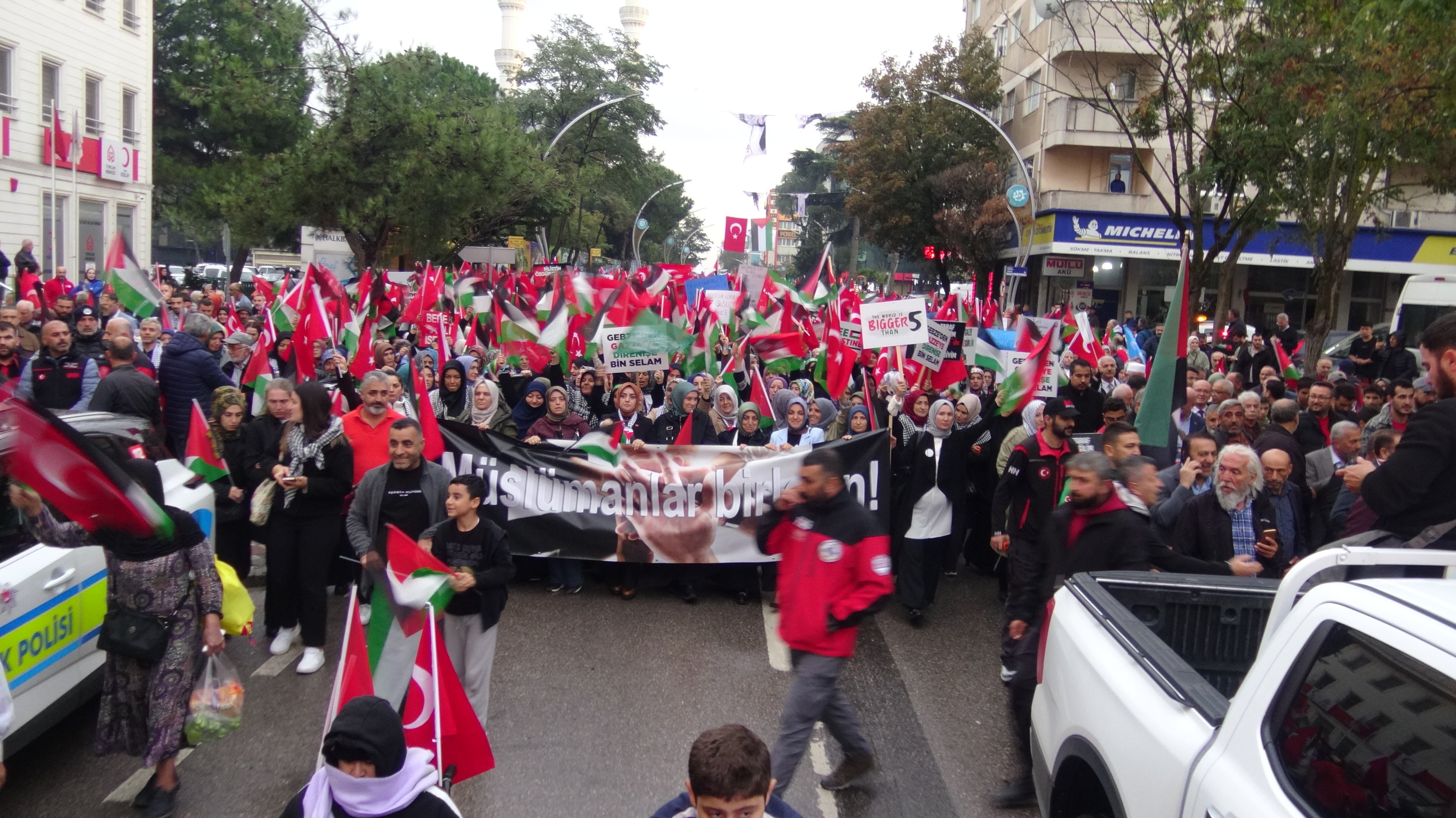 Gebze protesto yürüyüşü