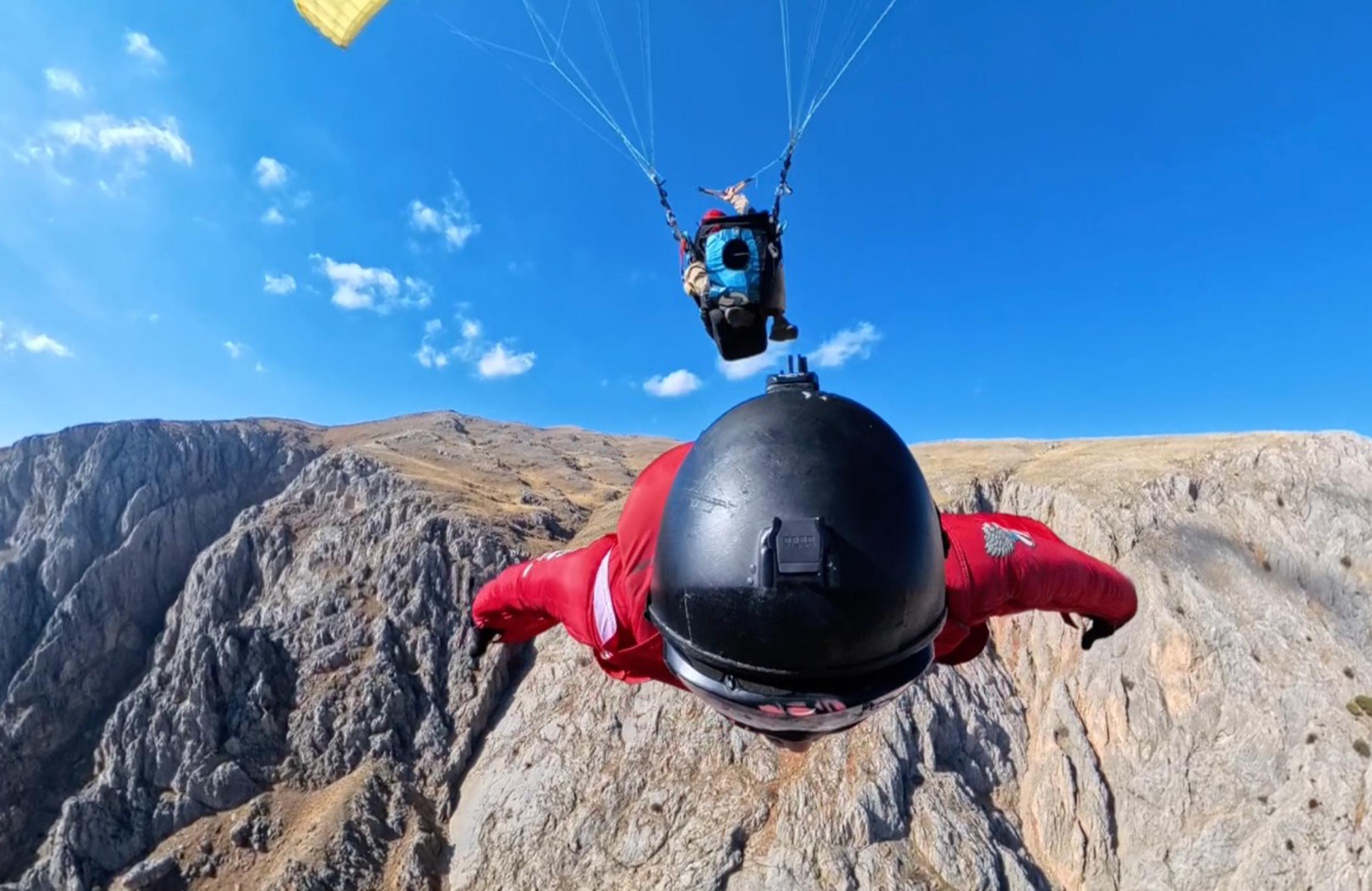 Cengiz Koçak Kemaliye uçuşu