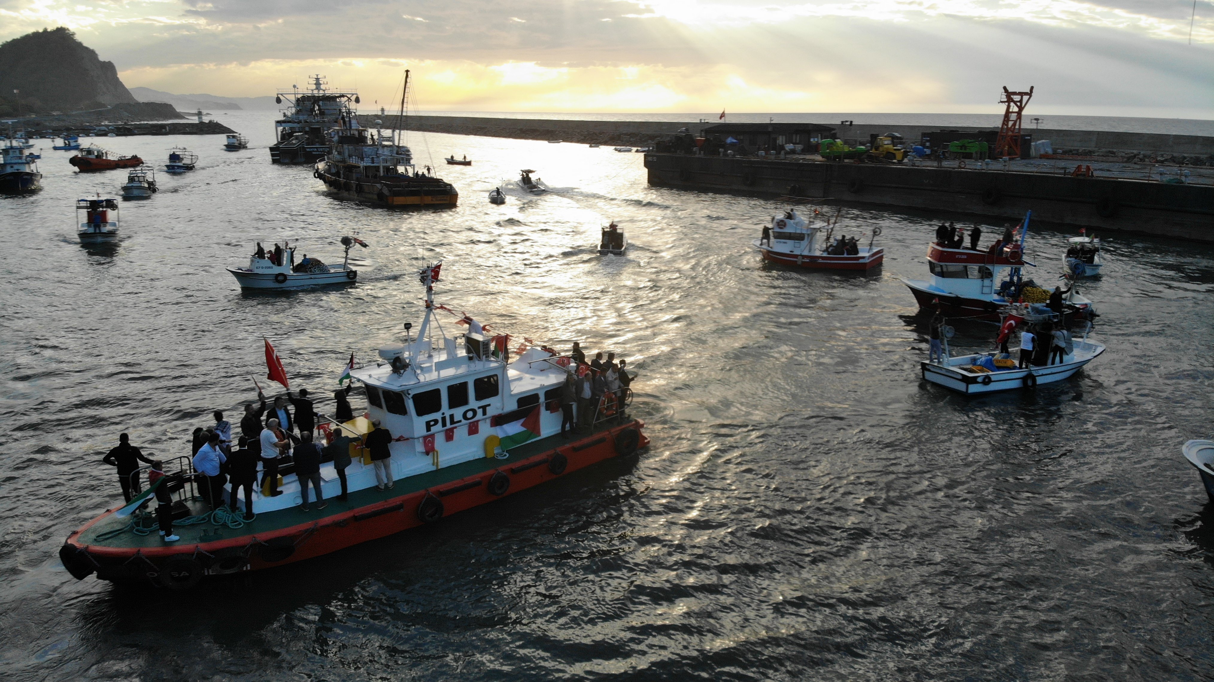 Zonguldak deniz protestosu