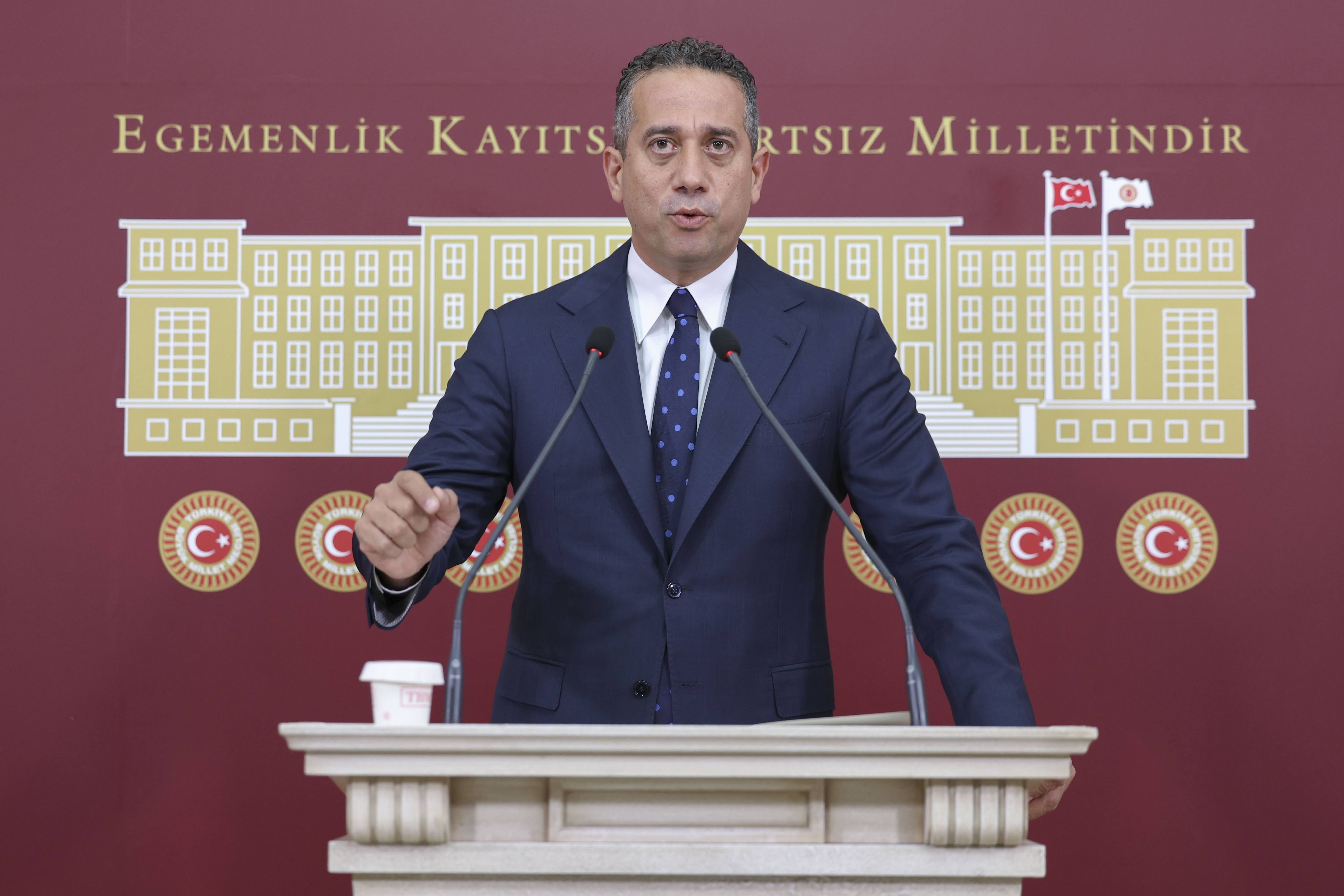 Ali Mahir Başarır CHP İsrail Yaptırımları