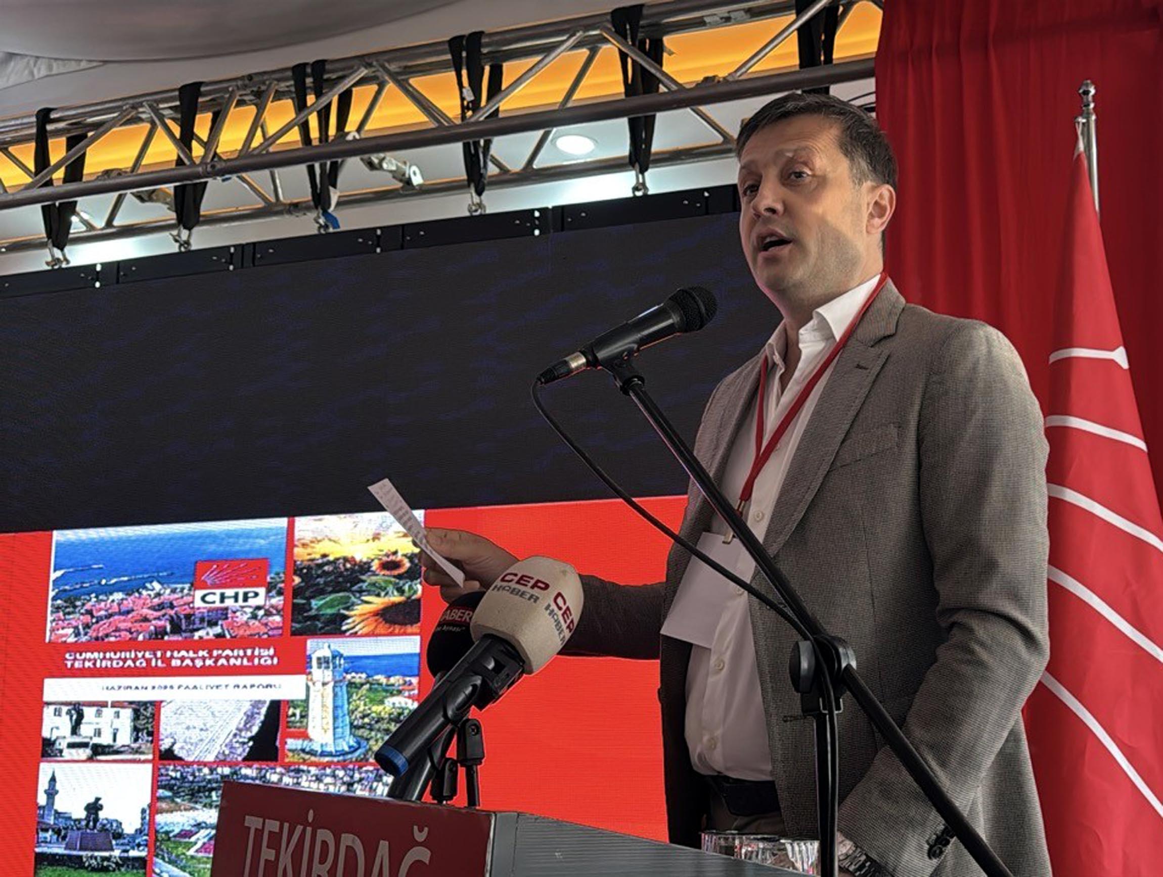 CHP Tekirdağ Kongresi