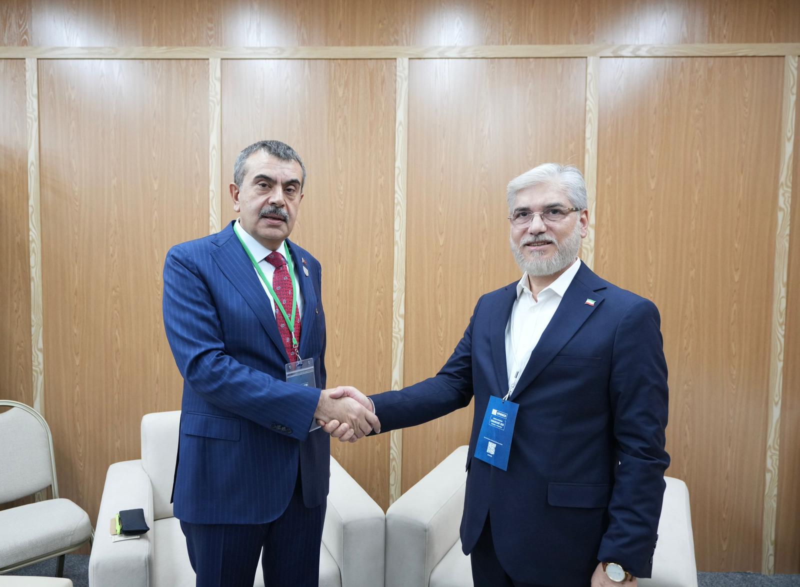 Bakan Tekin Eğitim Diplomasisi