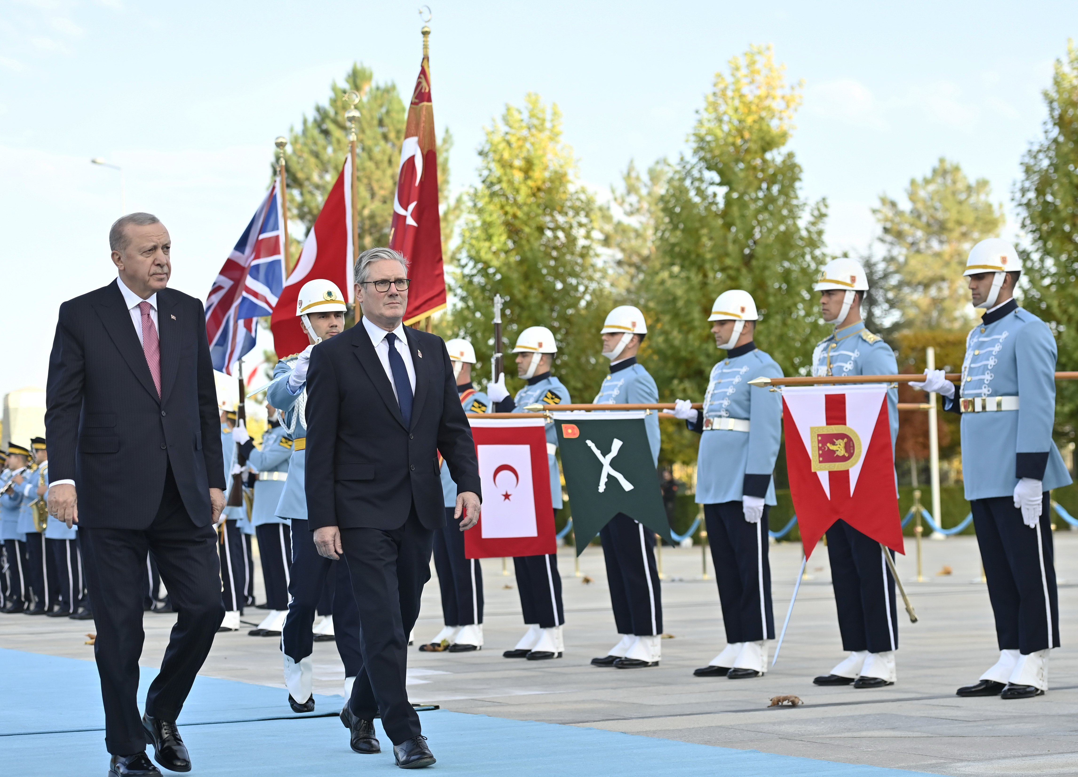 Erdoğan Starmer görüşme
