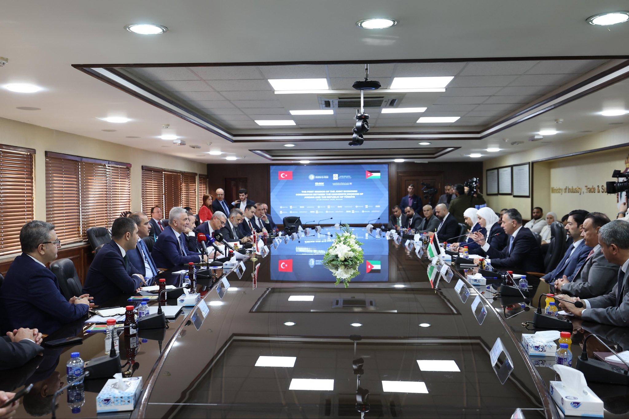 Türkiye Ürdün Ekonomik Komisyon Toplantısı