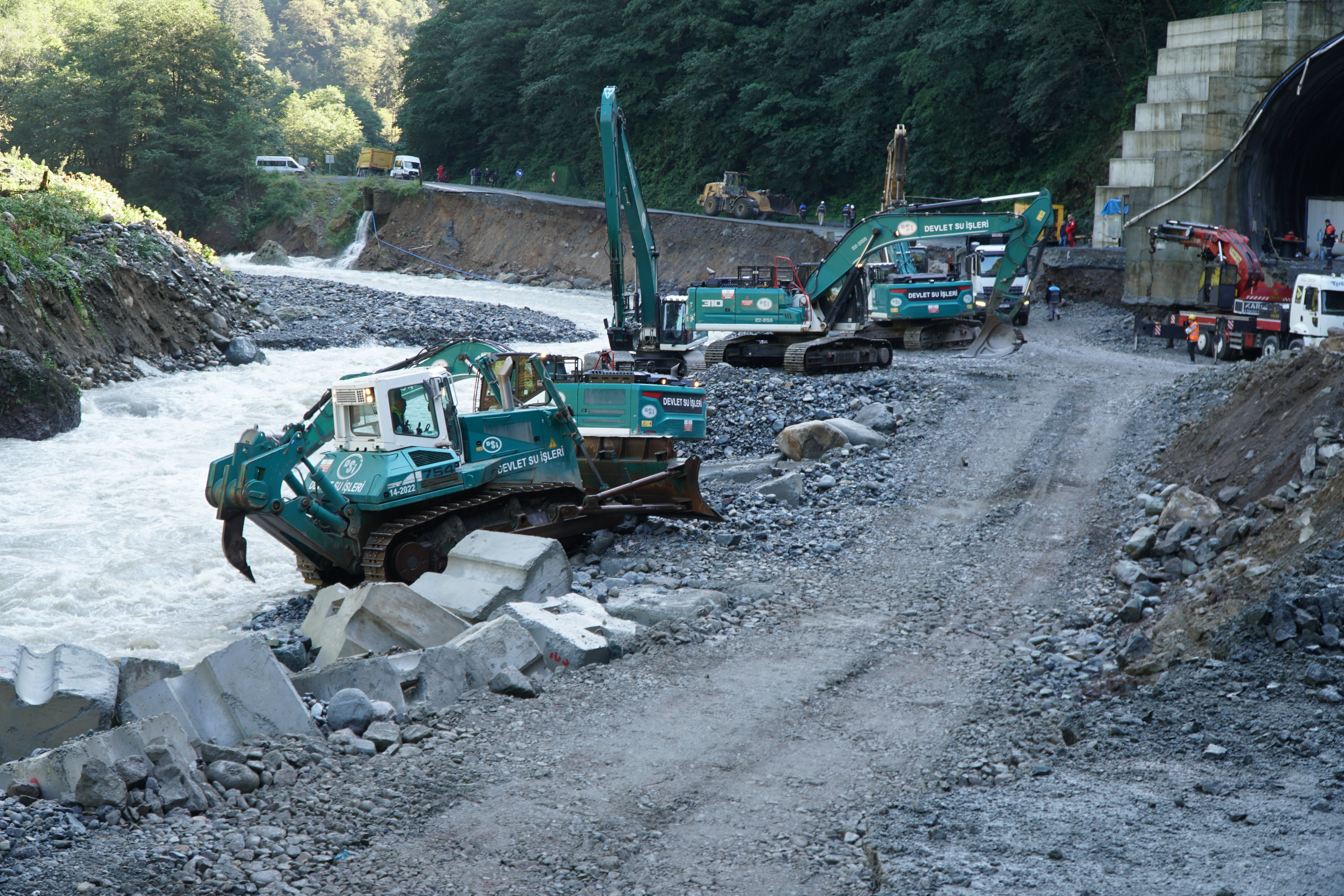 Rize sel hasar tespit çalışmaları