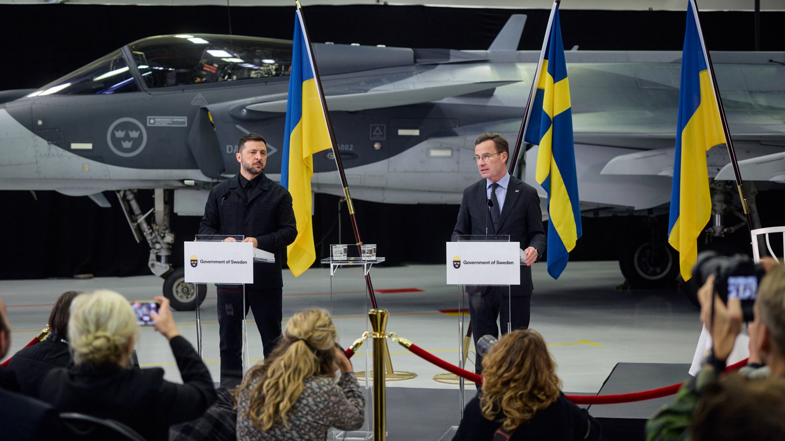 Gripen savaş uçakları Ukrayna