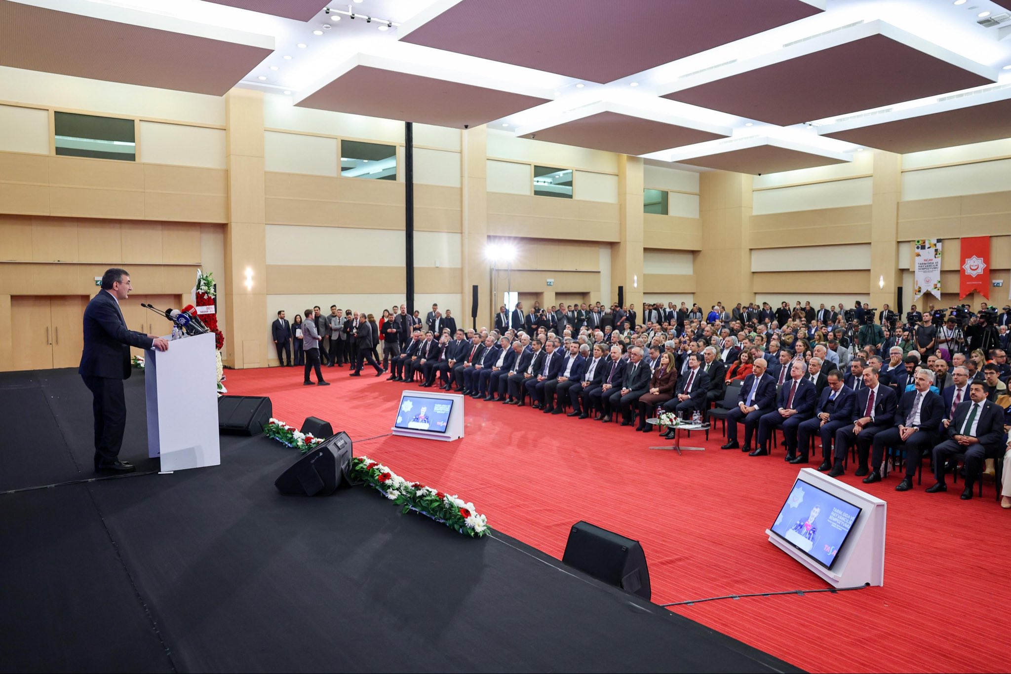 Cevdet Yılmaz tarım sempozyumu