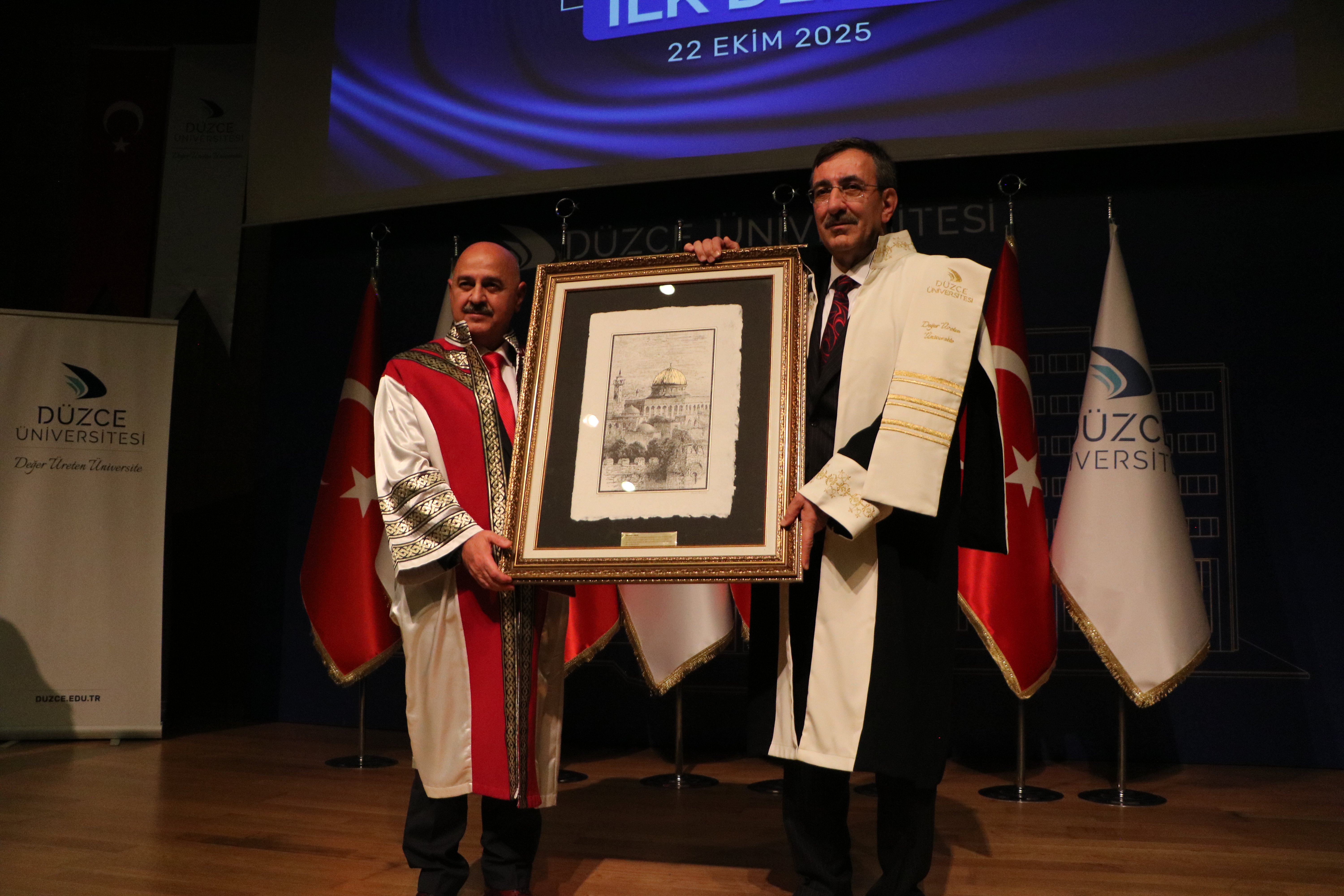Cevdet Yılmaz fahri doktora