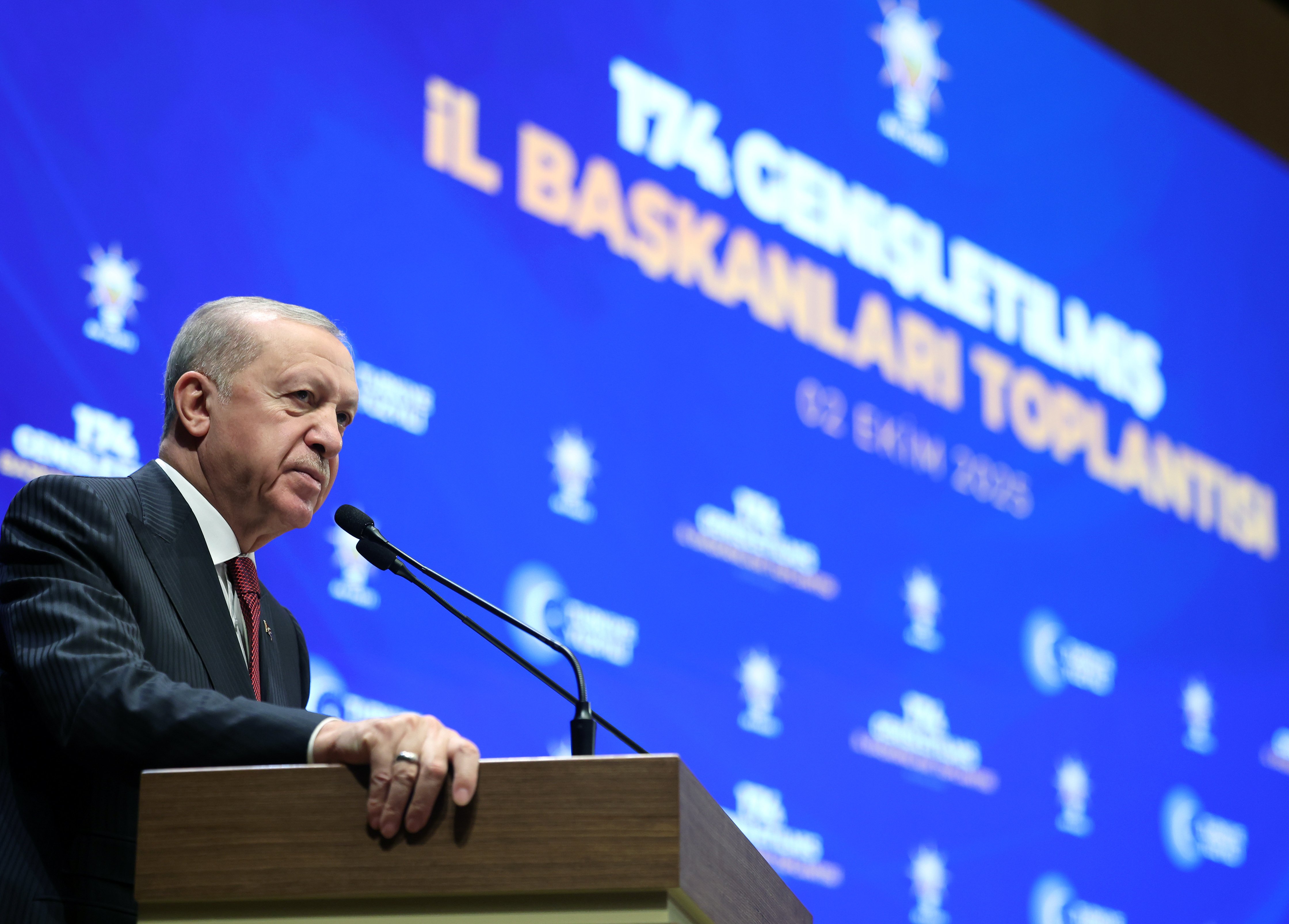 Erdoğan AK Parti Toplantı