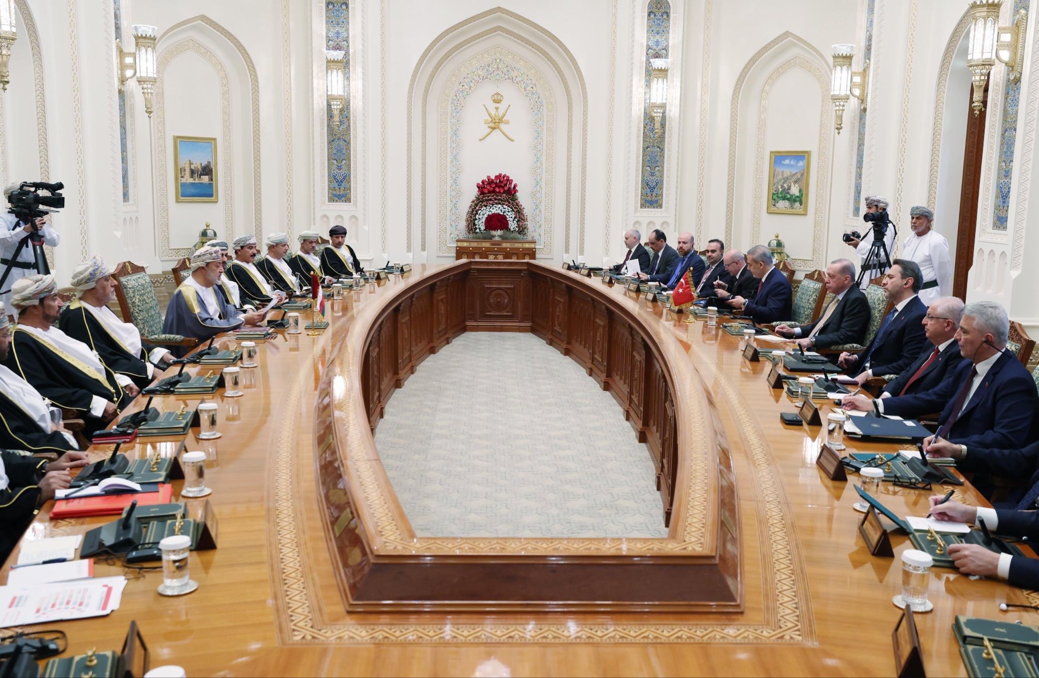 Alparslan Bayraktar Umman ziyareti