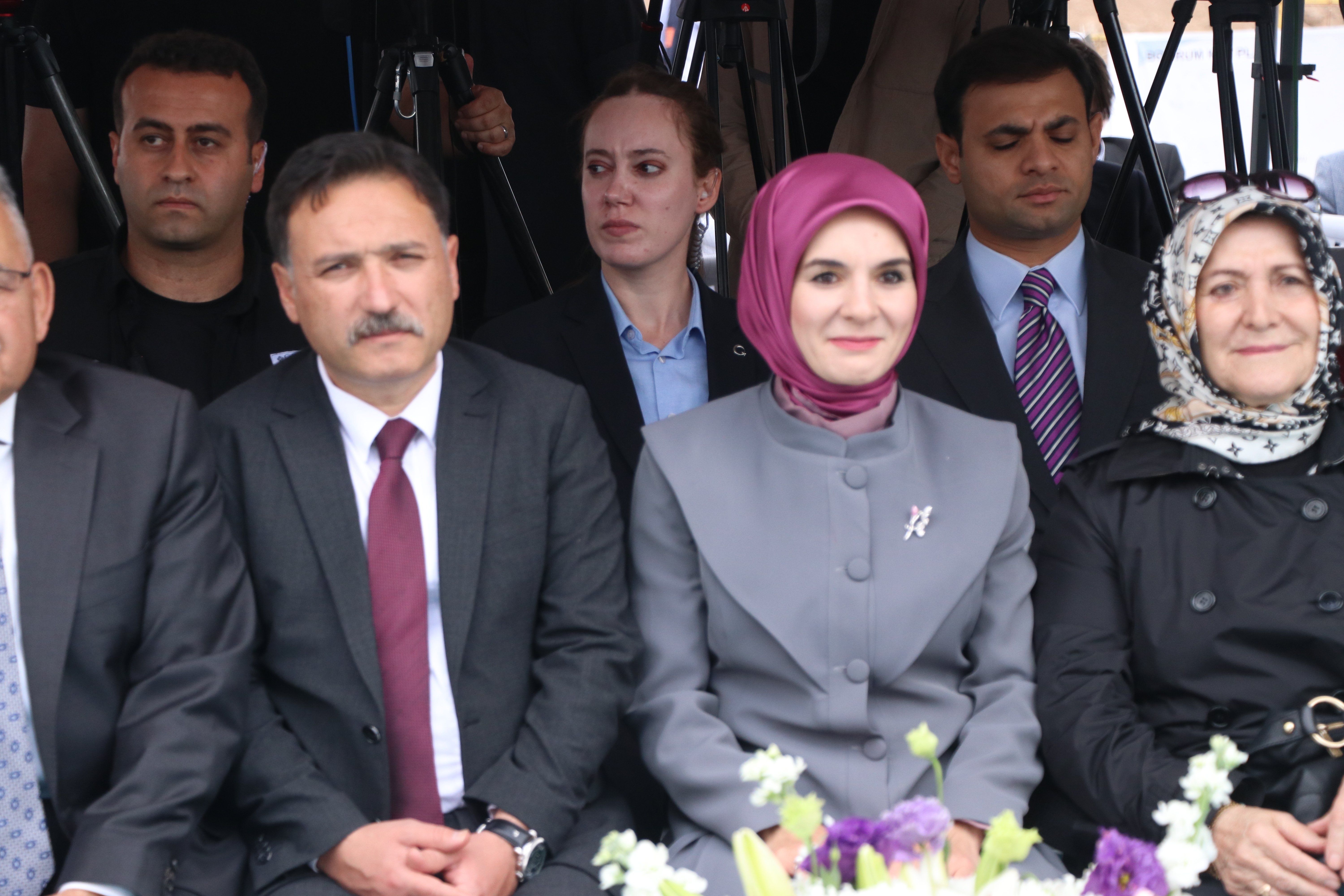Bakan Göktaş konuşma yapıyor