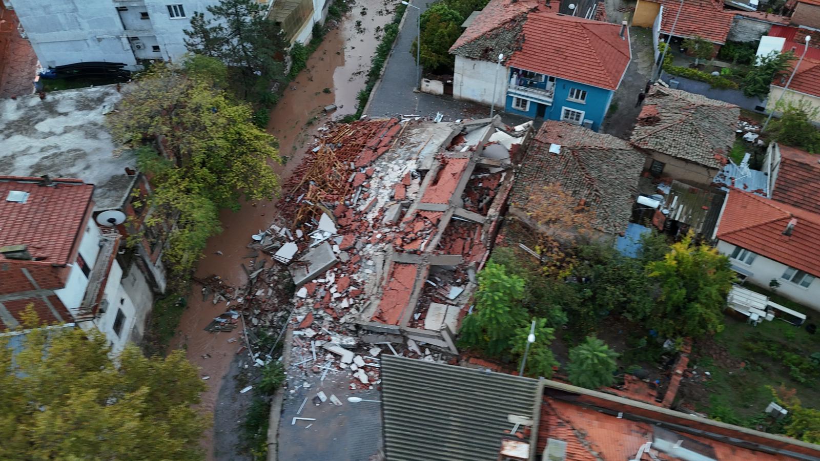 Sındırgı deprem görüntüleri