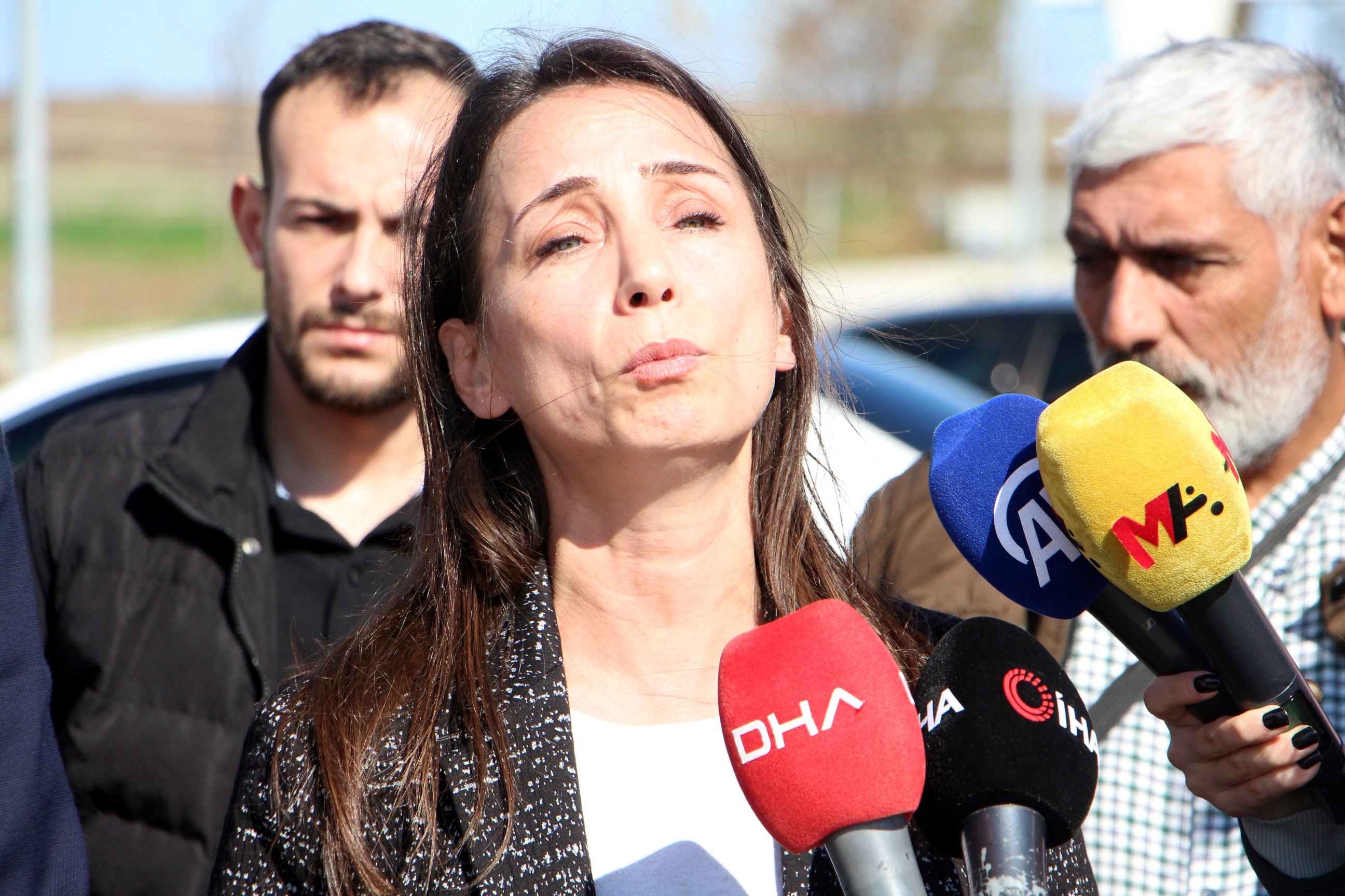 DEM Parti liderleri ziyaret sonrası