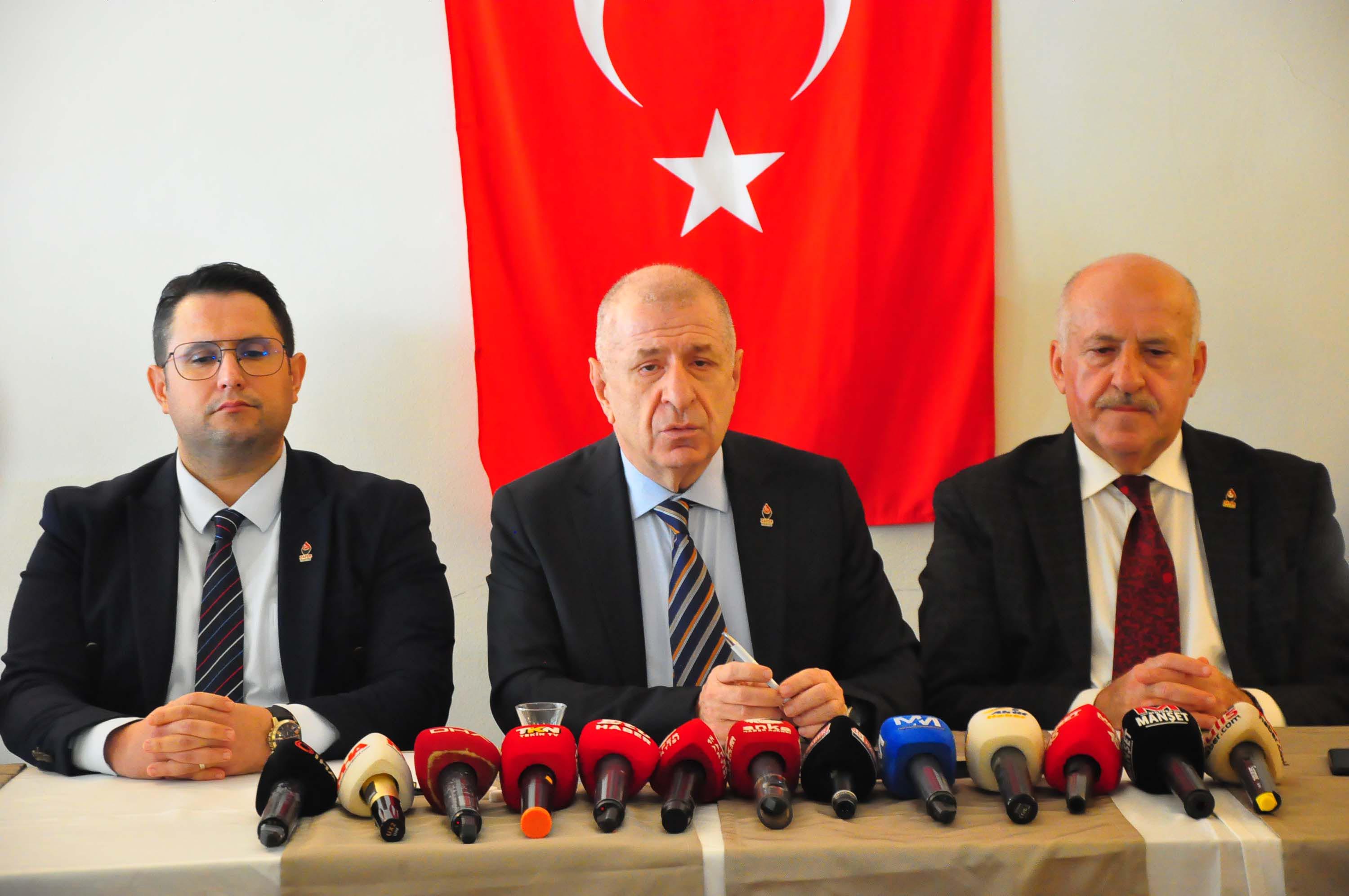 Ümit Özdağ basın toplantısı