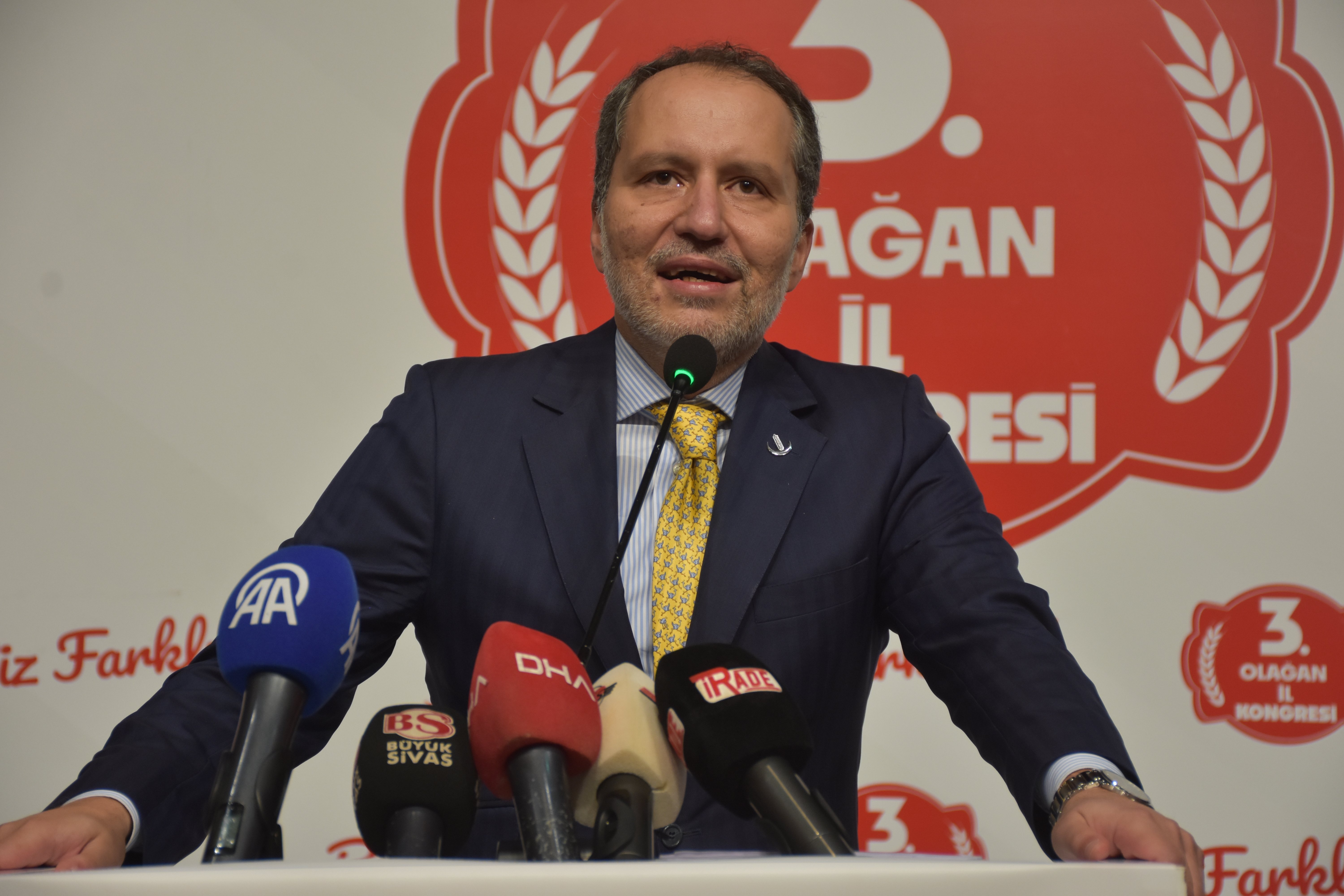 Fatih Erbakan Sivas Kongresi