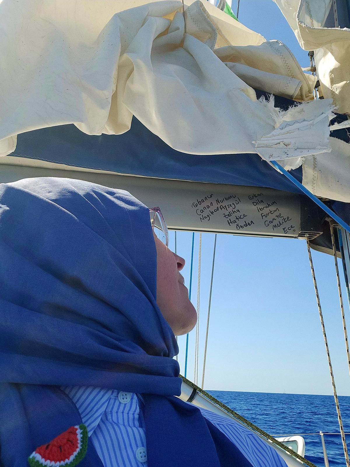 Semanur Sönmez Yaman Gazze yolculuğu