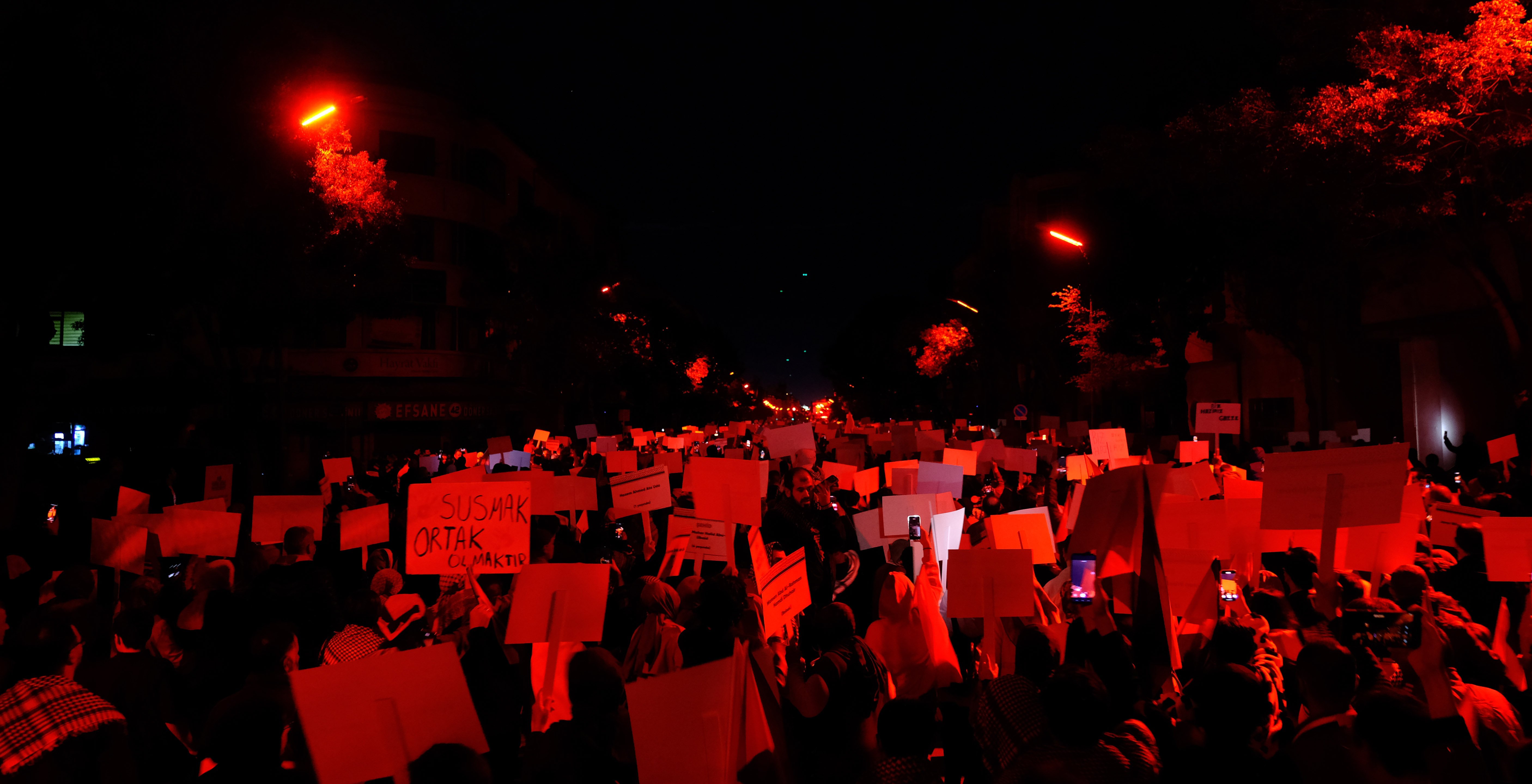Konya yürüyüş katılımcıları
