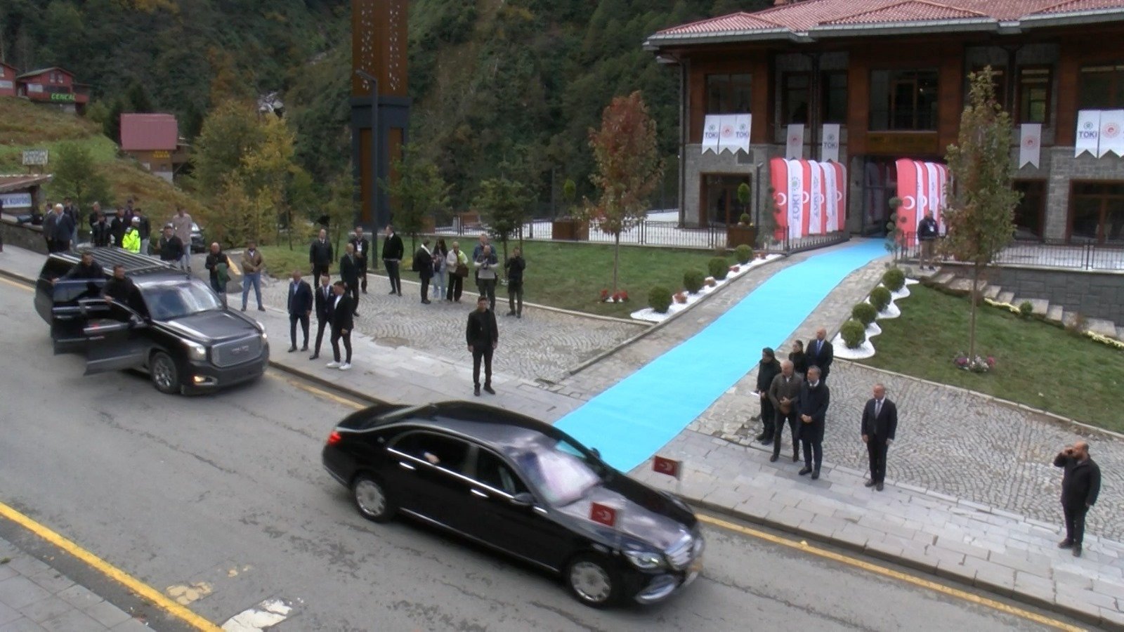 Cumhurbaşkanı Erdoğan sel bölgesi