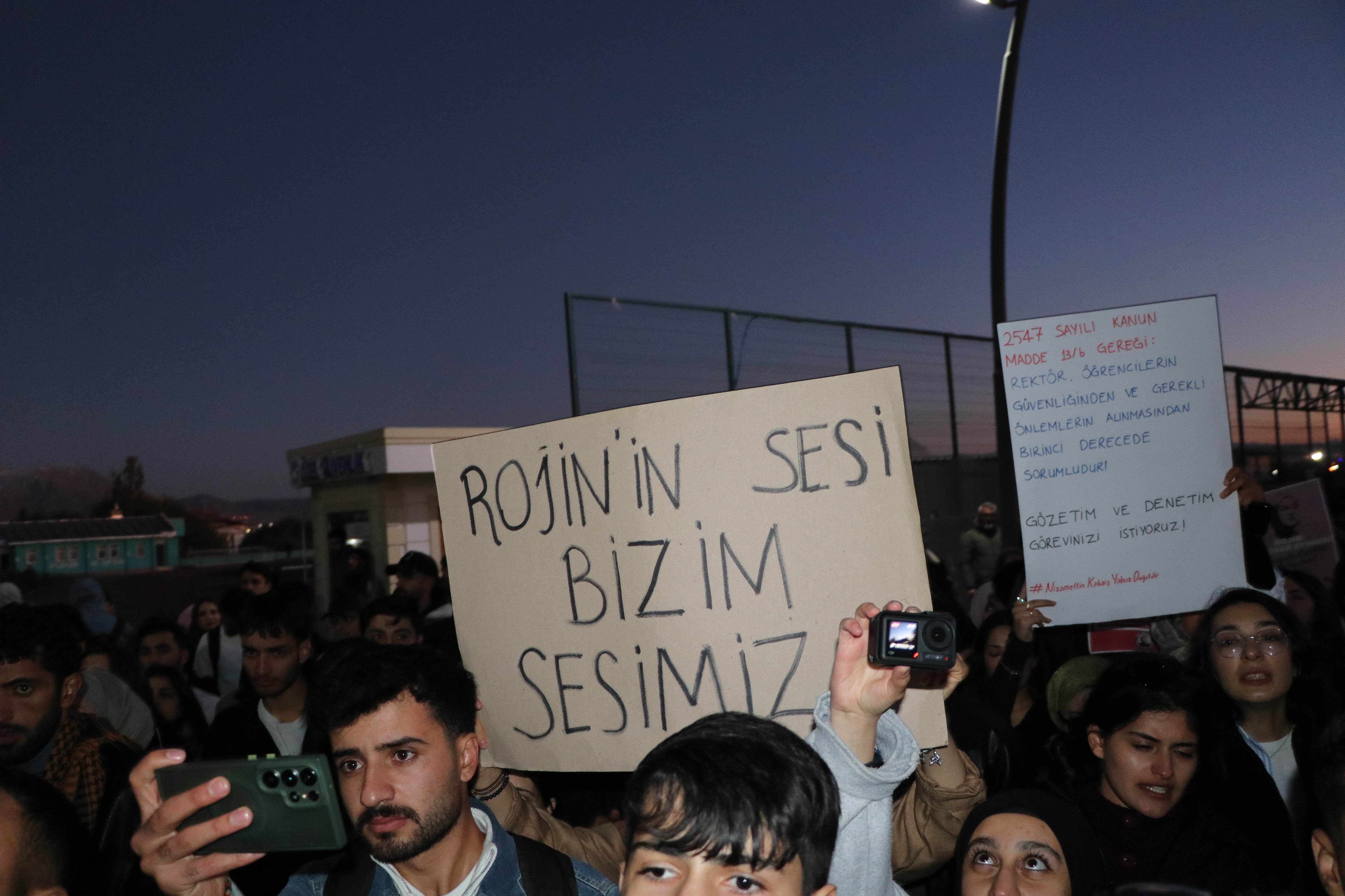 Rojin Kabaiş adalet eylemi