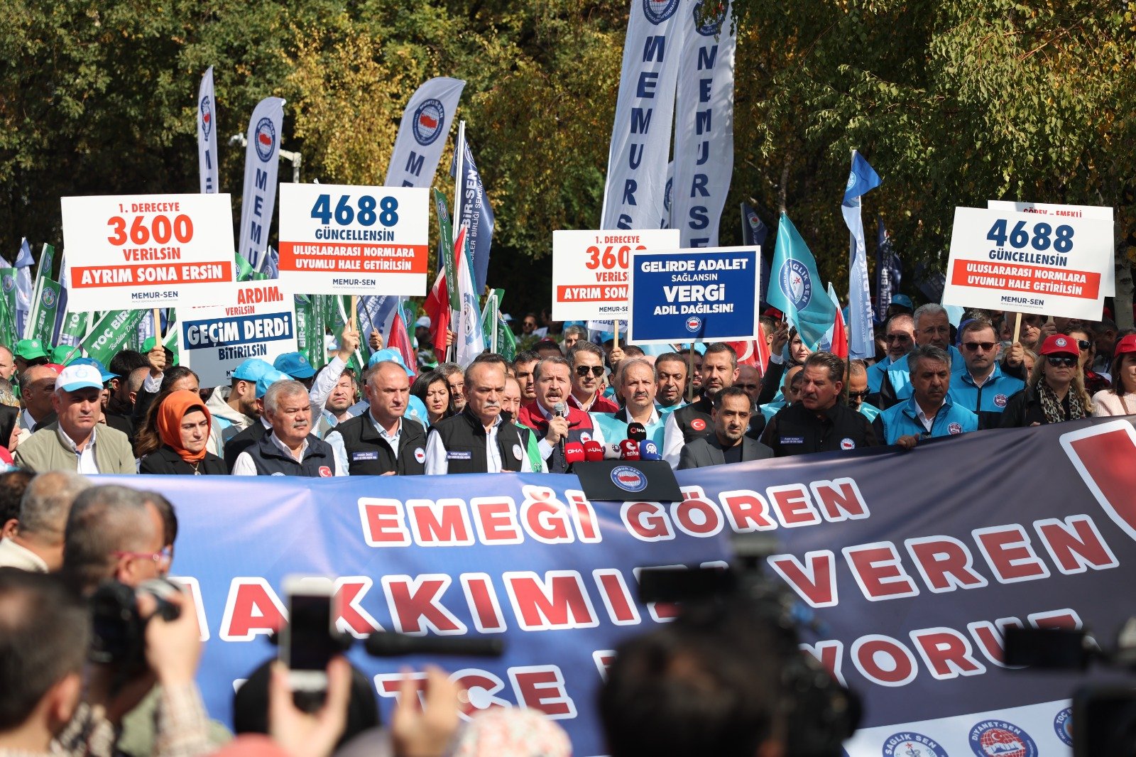 Memur-Sen Genel Başkanı Ali Yalçın