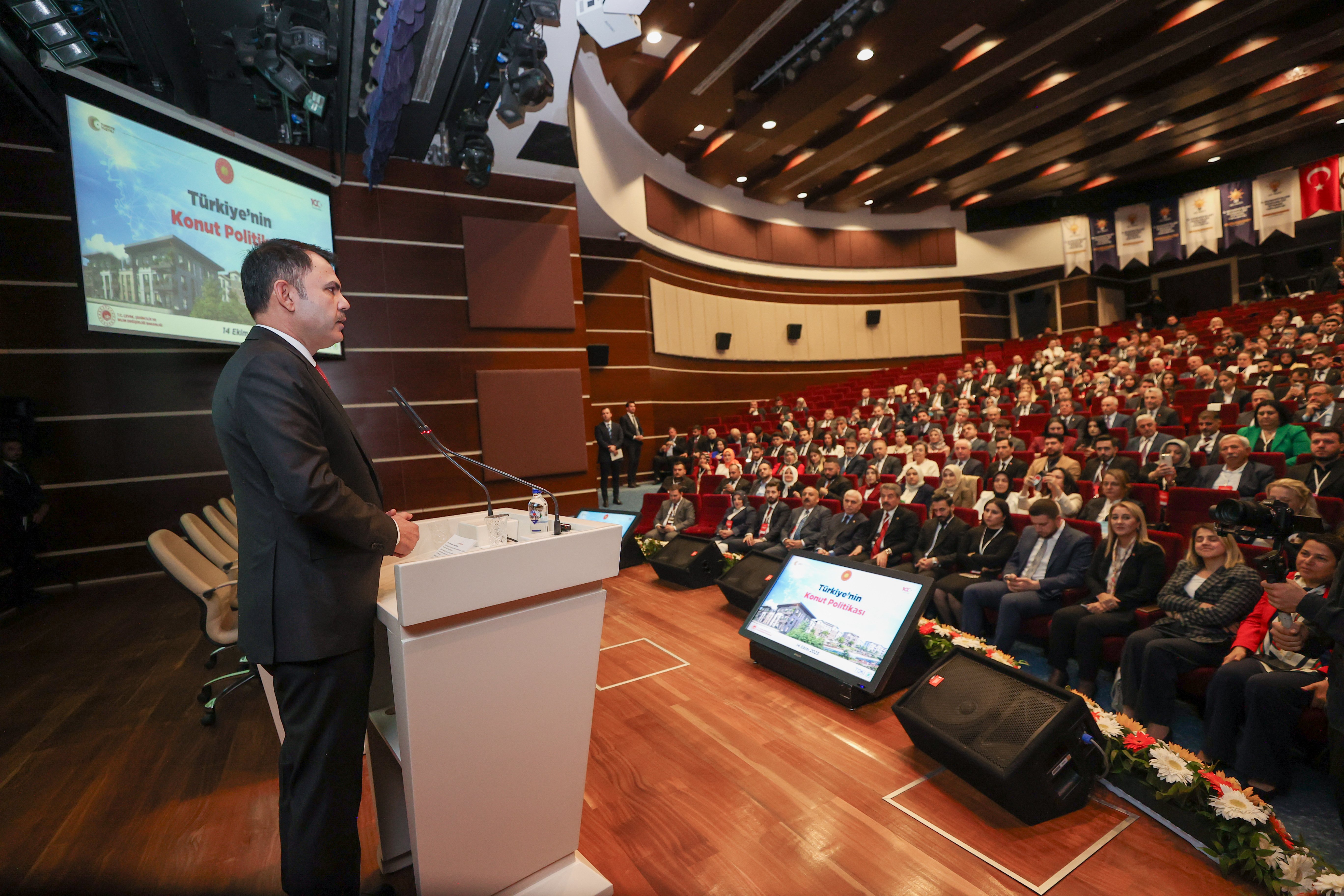 Bakan Murat Kurum AK Parti Toplantısı