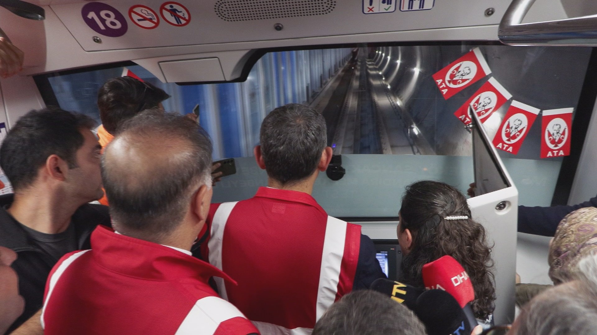 Özgür Özel metro test sürüşü