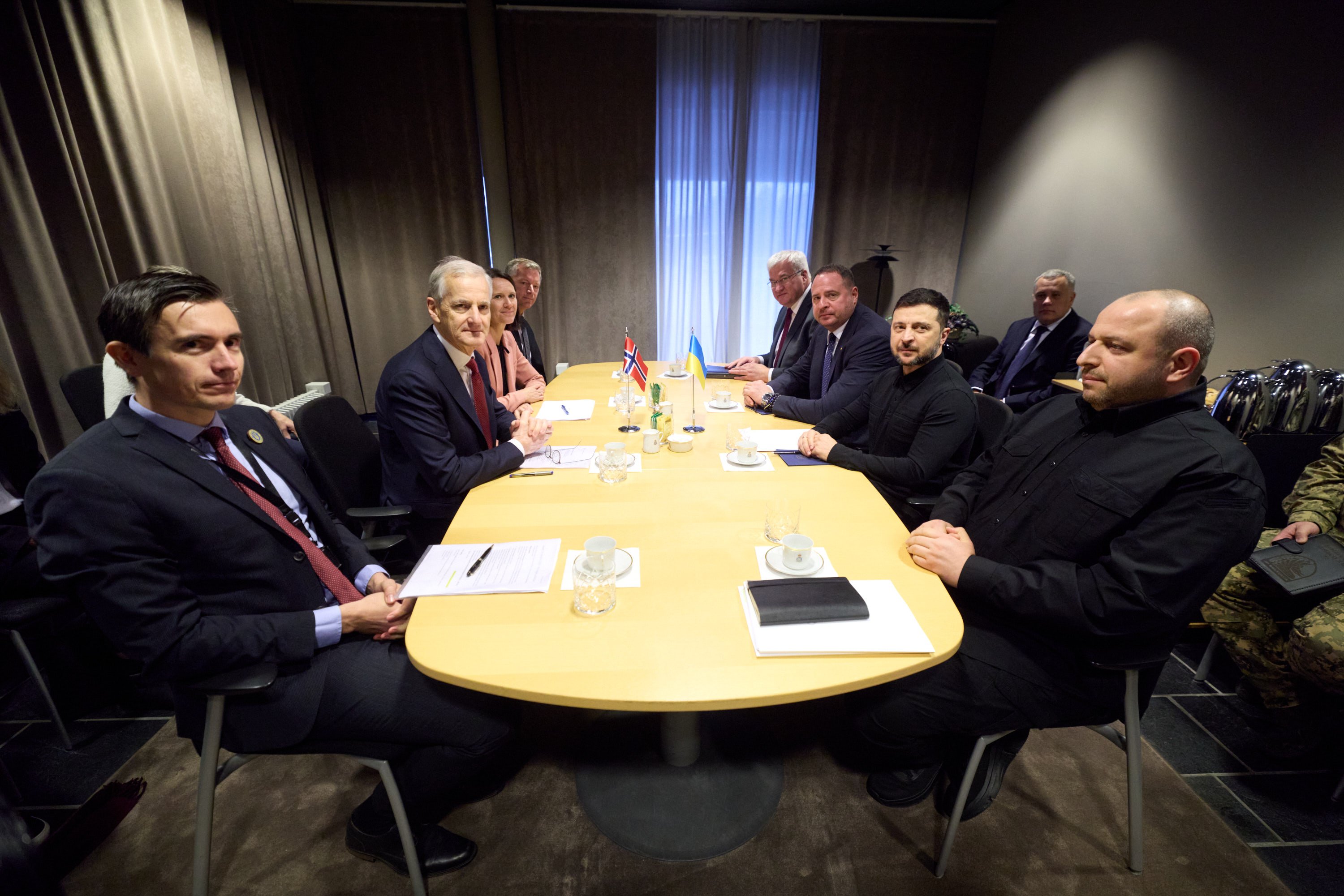 Volodimir Zelenskiy Norveç ziyareti