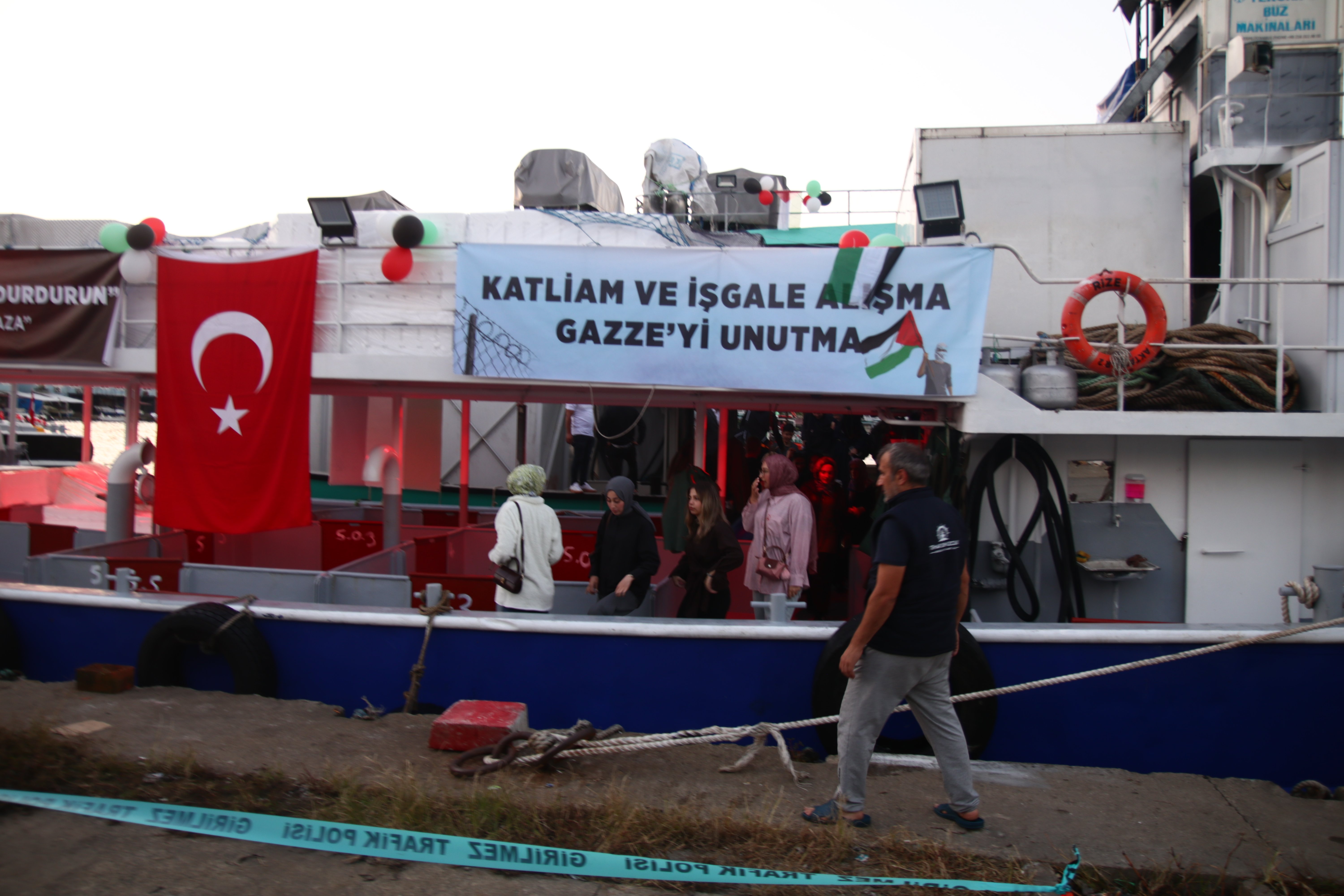 Filistin Destek Eylemi Karadeniz