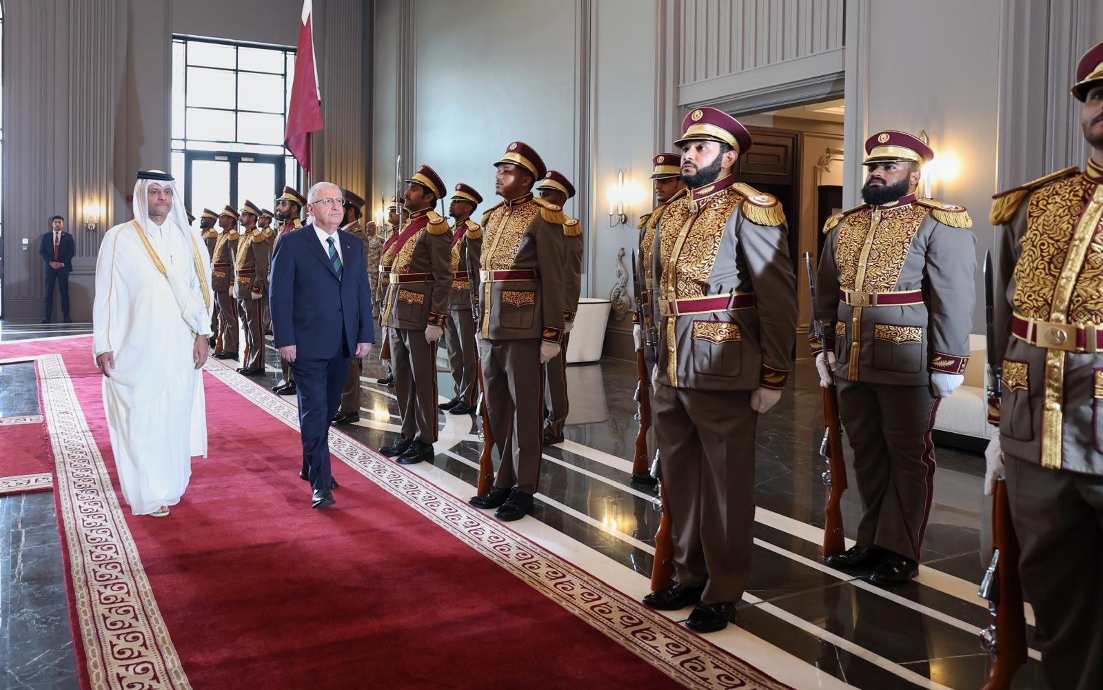 Yaşar Güler Katar askeri tören