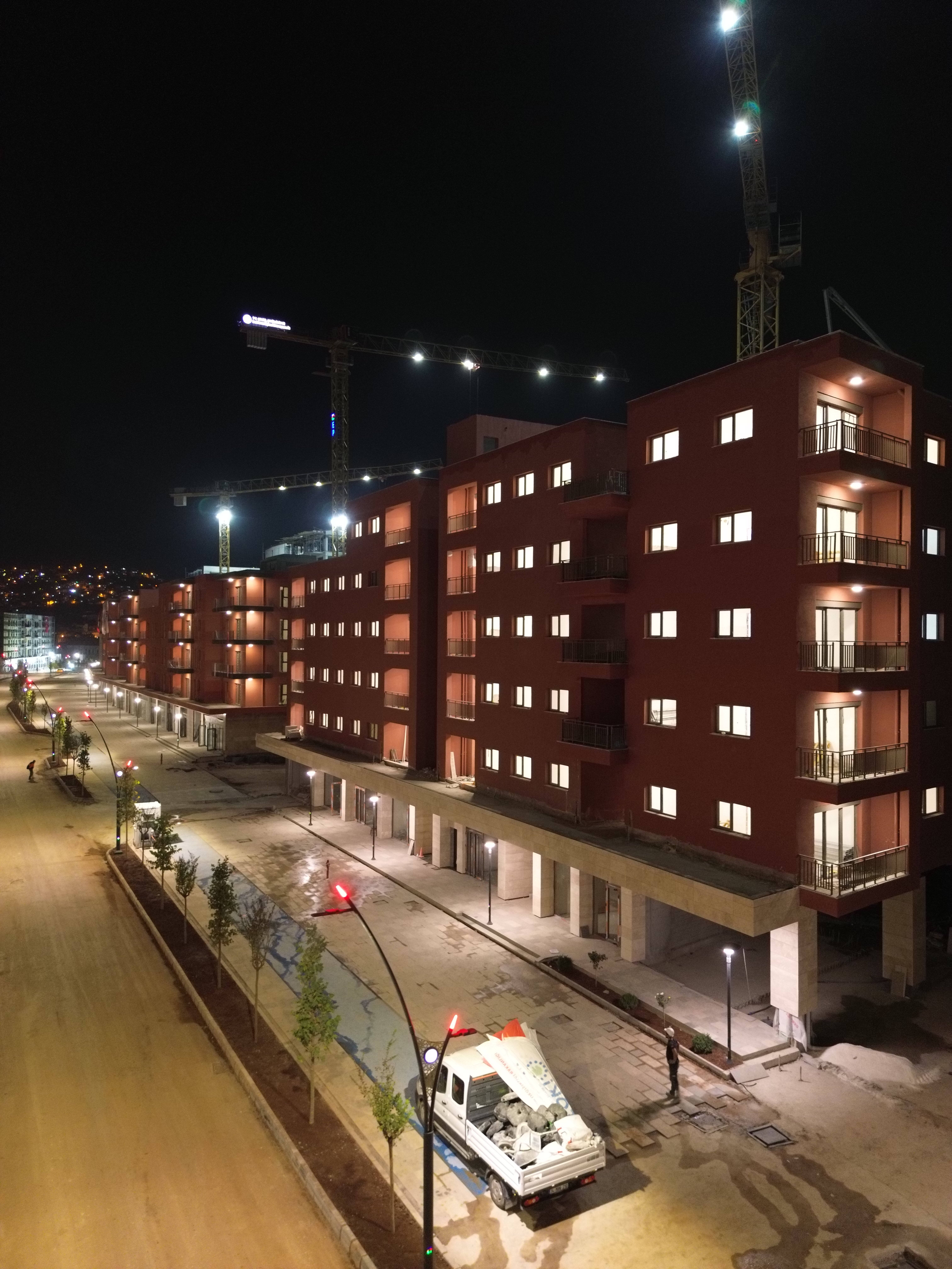 Hatay Tarihi Uzun Çarşı inşaatı