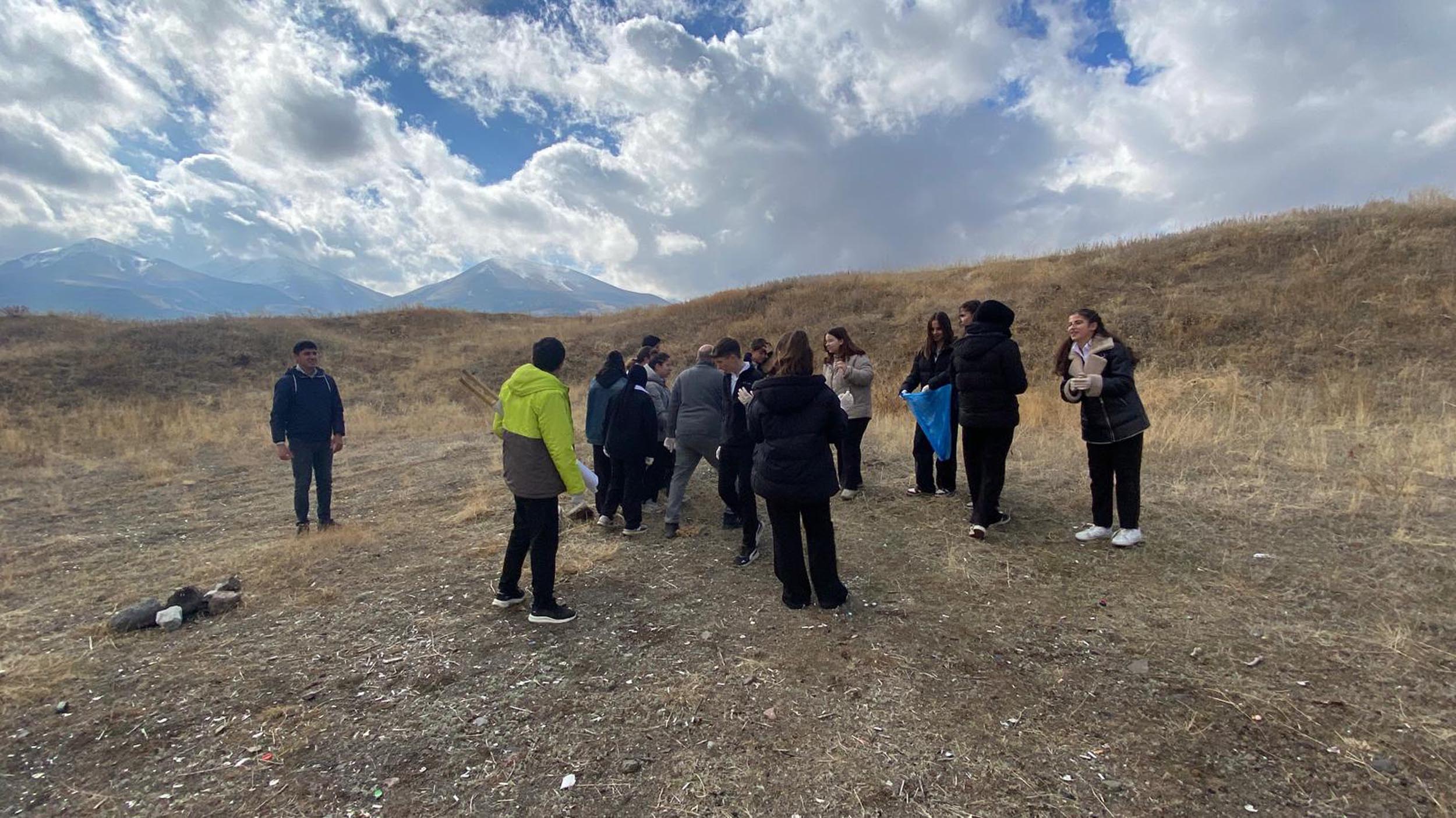Erzurum Tabyaları Temizlik Çalışması