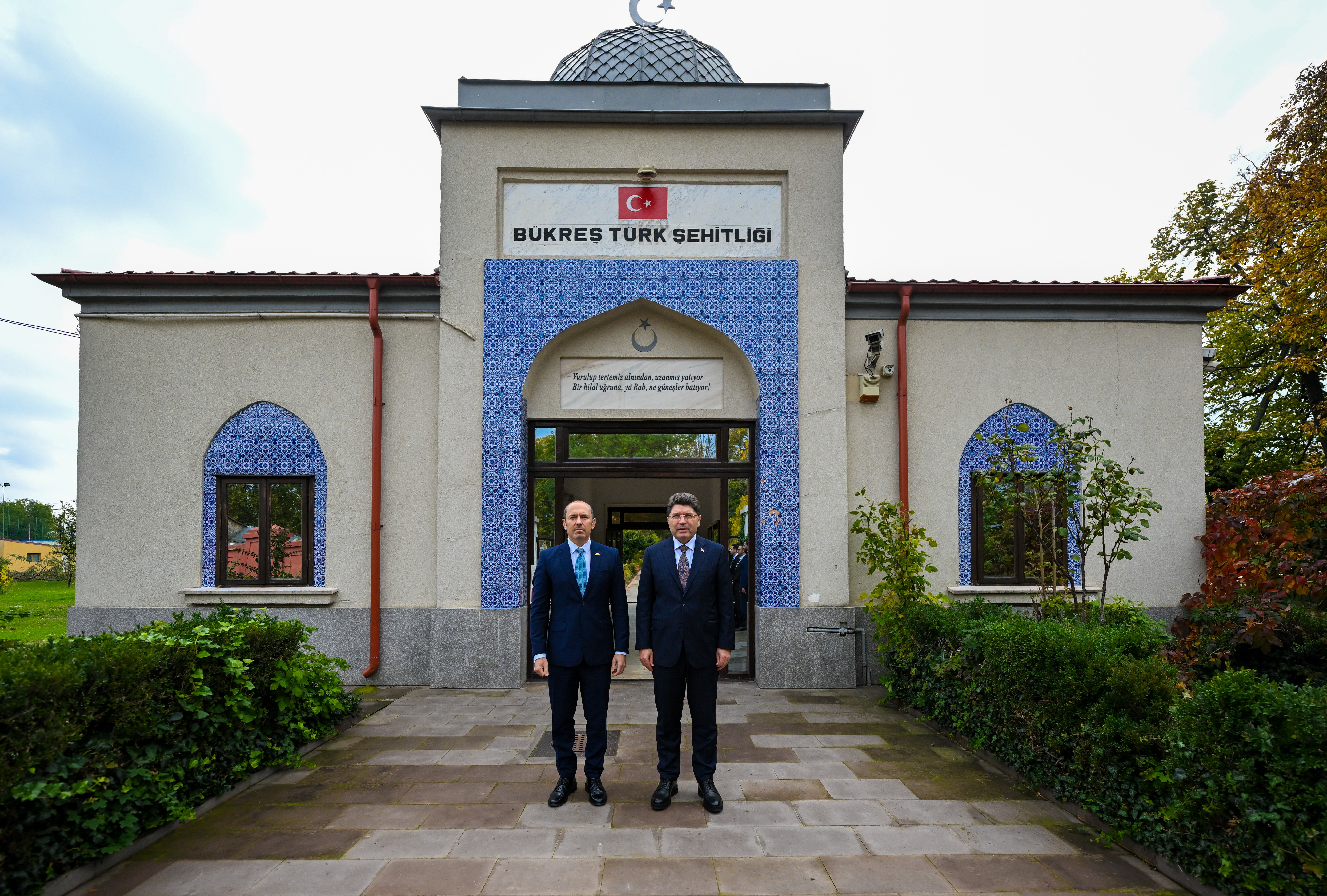 Bakan Tunç Uluslararası Demokratlar Birliği görüşmesi