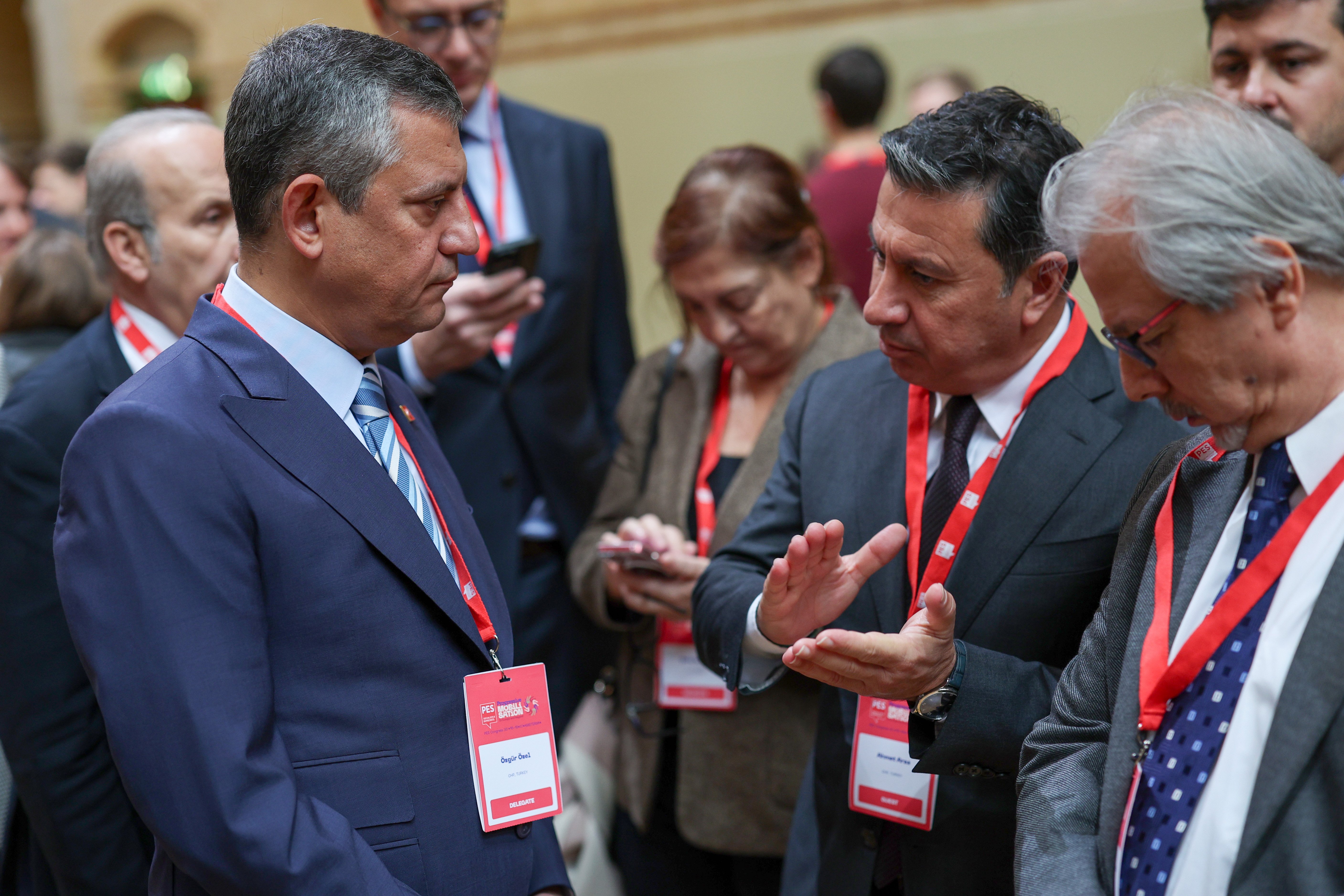 Özgür Özel Avrupa liderlerle görüşme