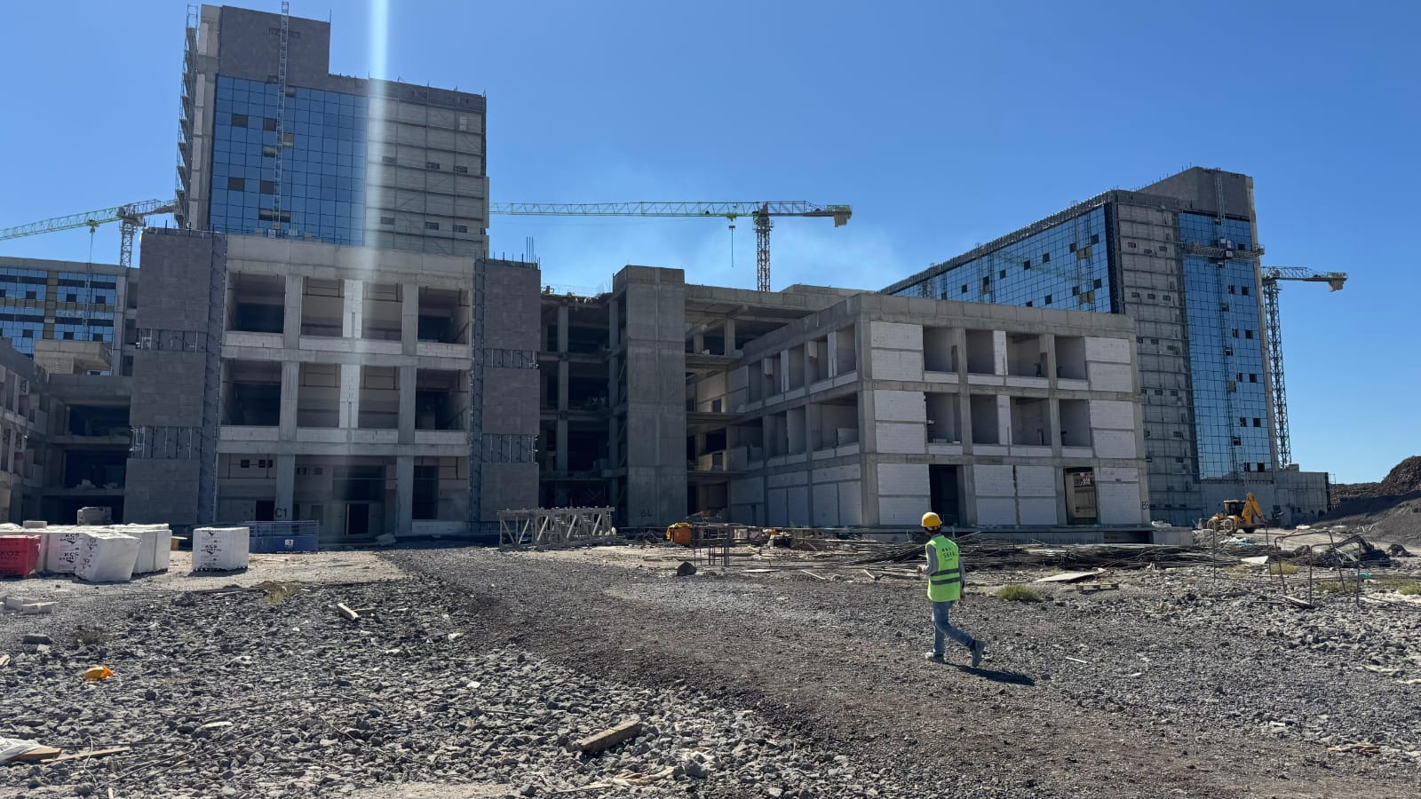 Kayapınar Şehir Hastanesi mimari
