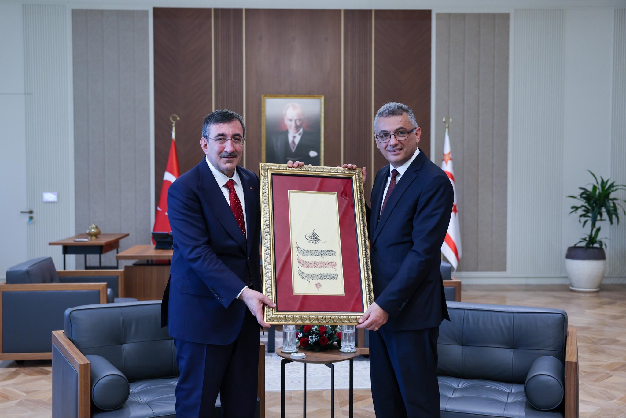 KKTC Cumhurbaşkanlığı töreni